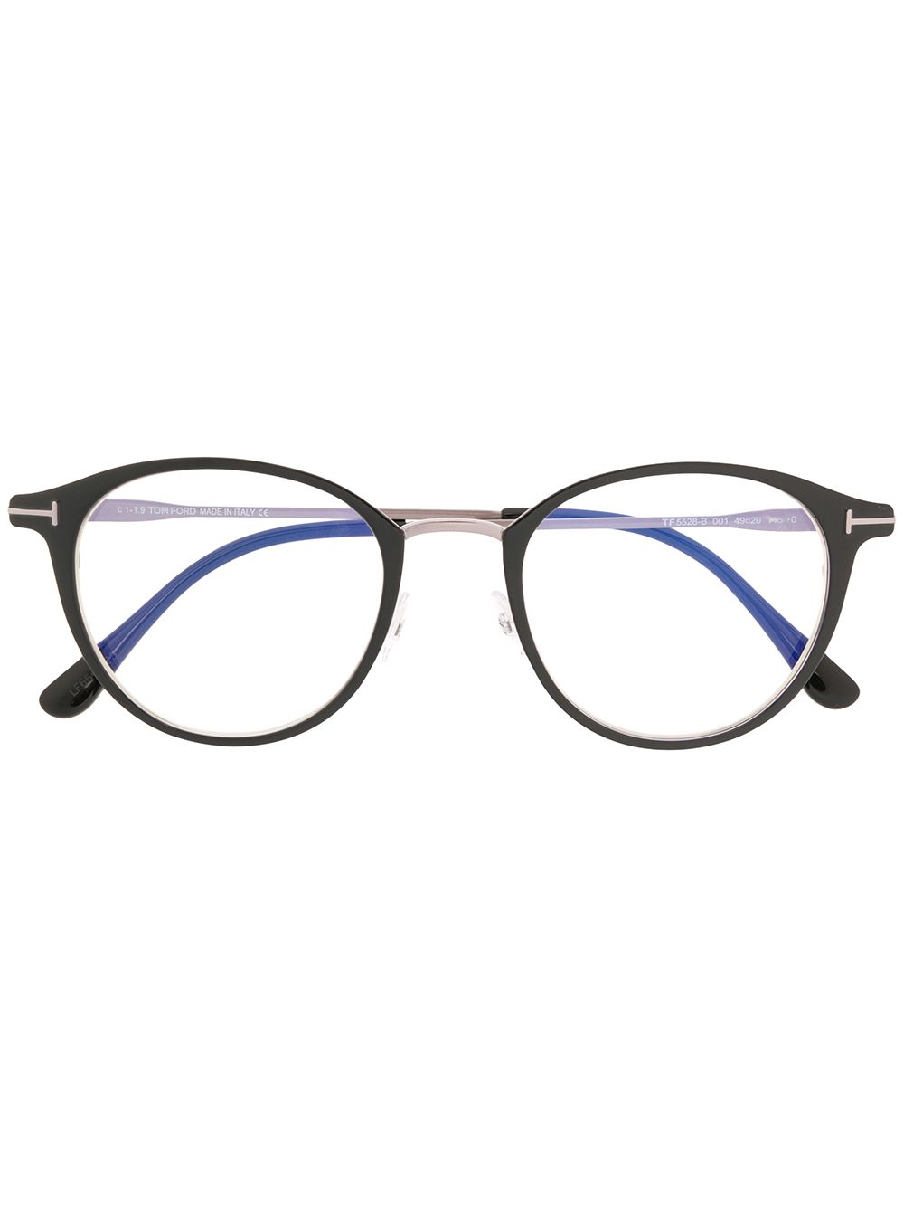 TOM FORD Eyewear 汤姆福特眼镜系列 圆框眼镜 - 黑色