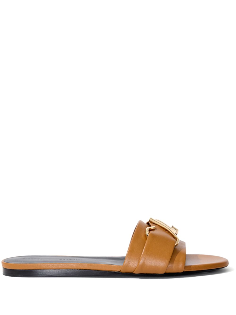 Proenza Schouler Monogram Slide 凉鞋 - 褐色
