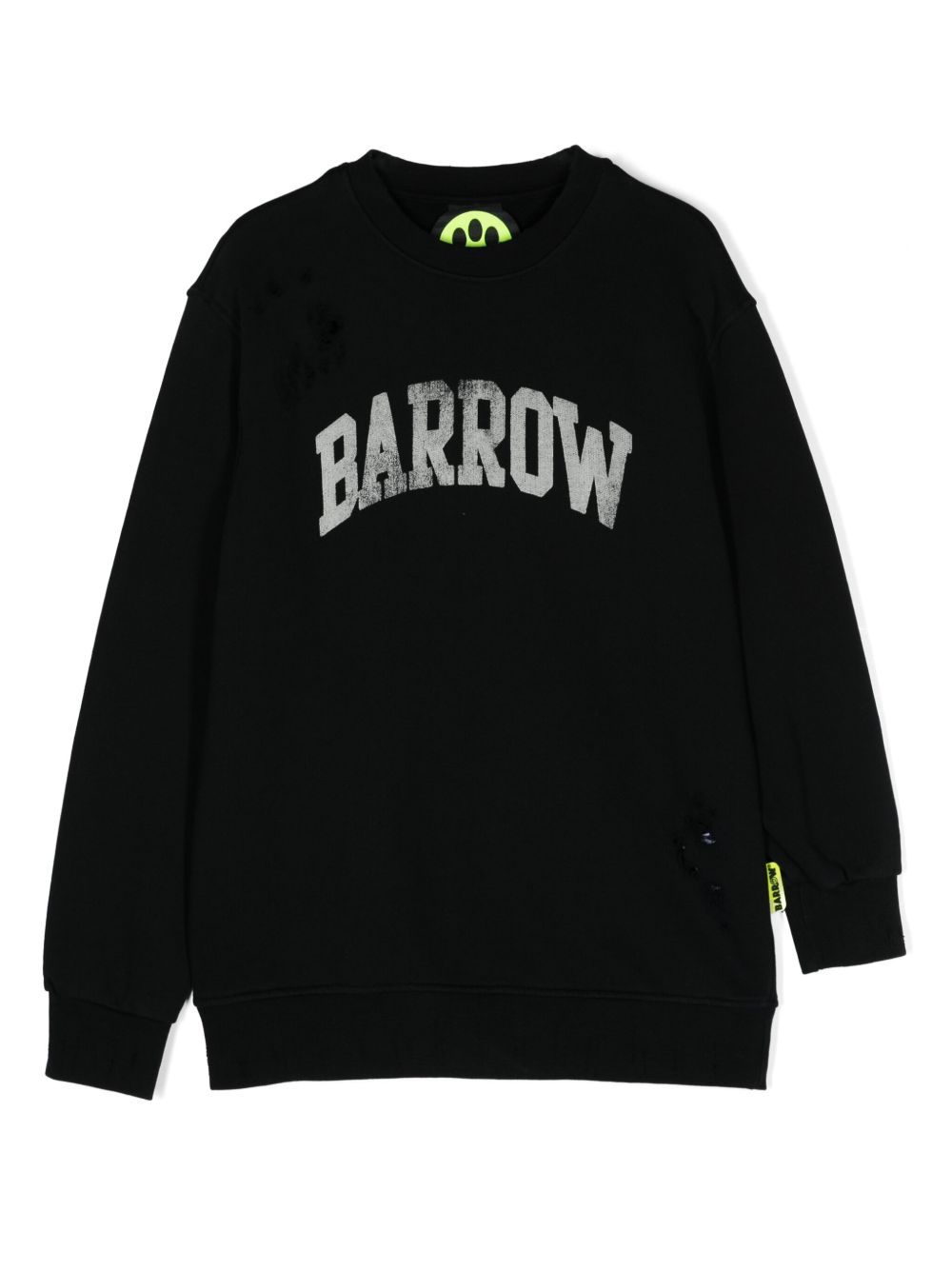 Barrow kids logo印花卫衣 - 黑色