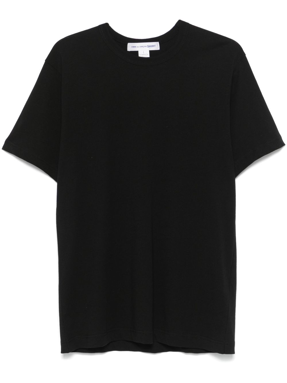 Comme Des Garçons Shirt 贴花字母T恤 - 黑色