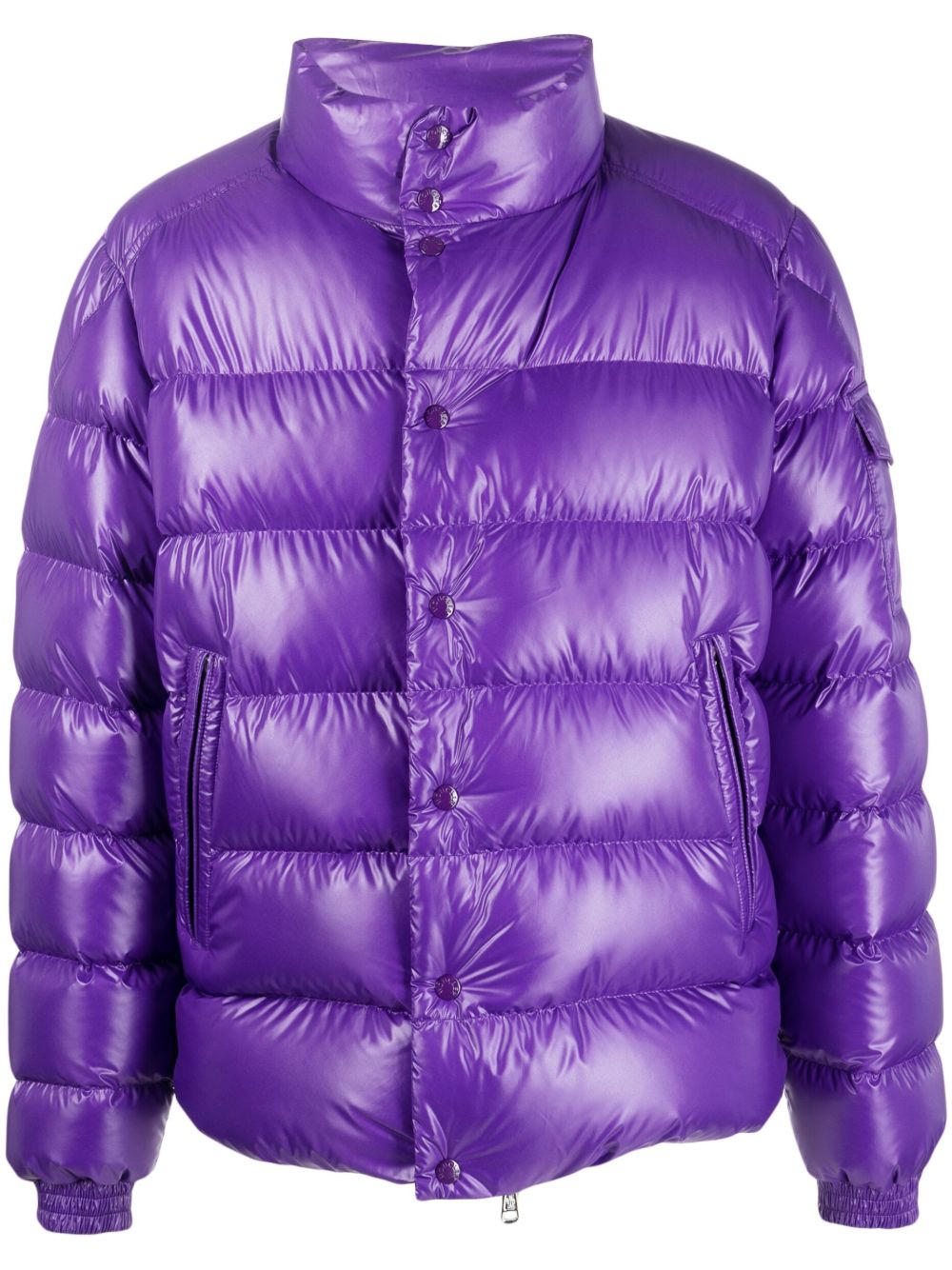 Moncler Lule 羽绒蓬松夹克 - 紫色