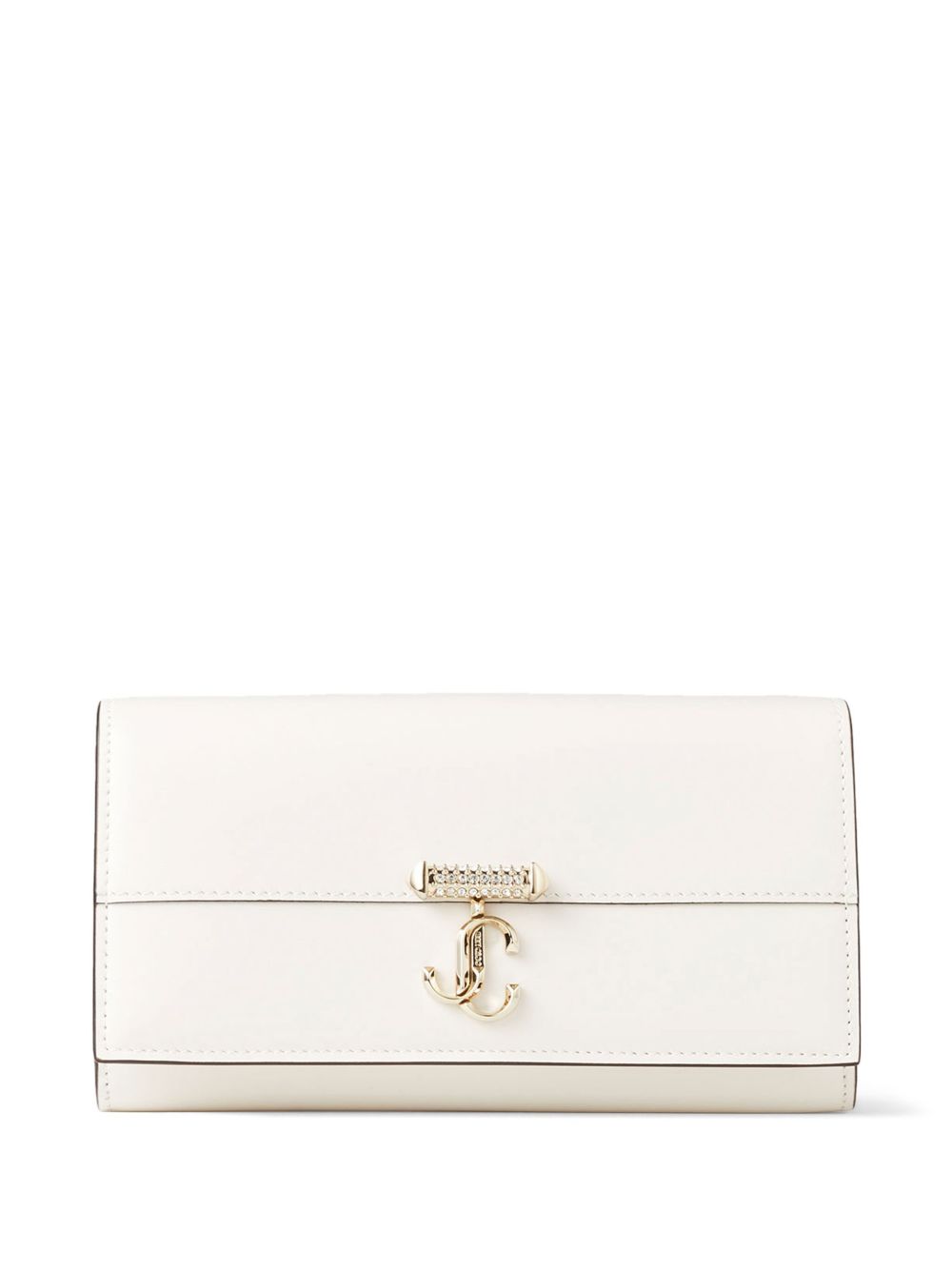 Jimmy Choo Varenne 皮质单肩包 - 白色