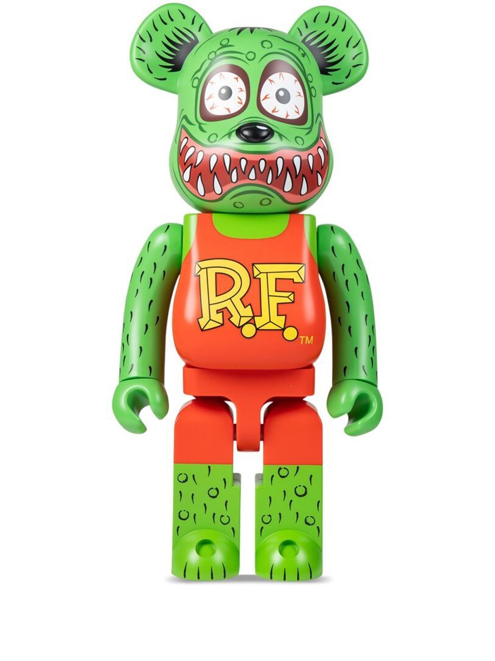 MEDICOM TOY Rat Fink BE@RBRICK 模型玩具 - 绿色