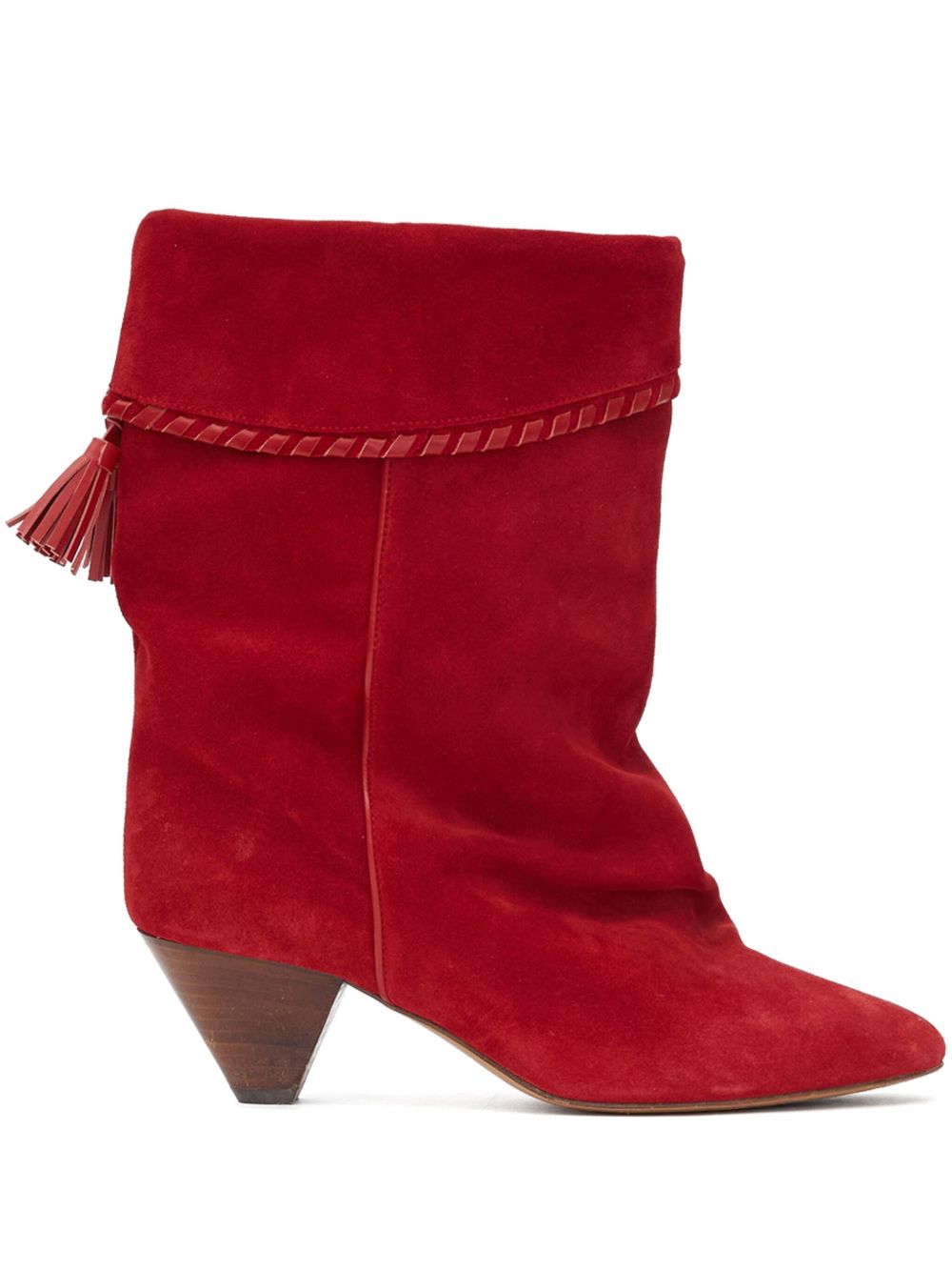 ISABEL MARANT Dalby 靴子 - 红色