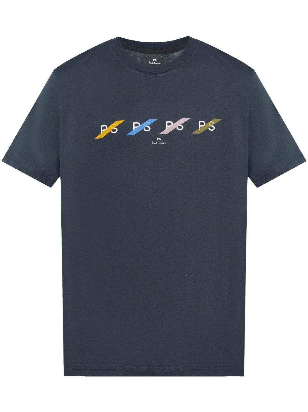 PS Paul Smith logo印花T恤 - 蓝色
