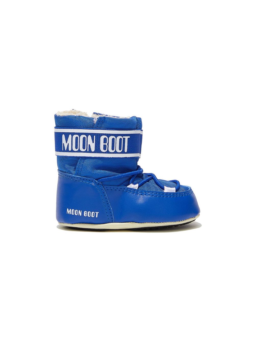 Moon Boot Kids CRIB尼龙雪地靴 - 蓝色