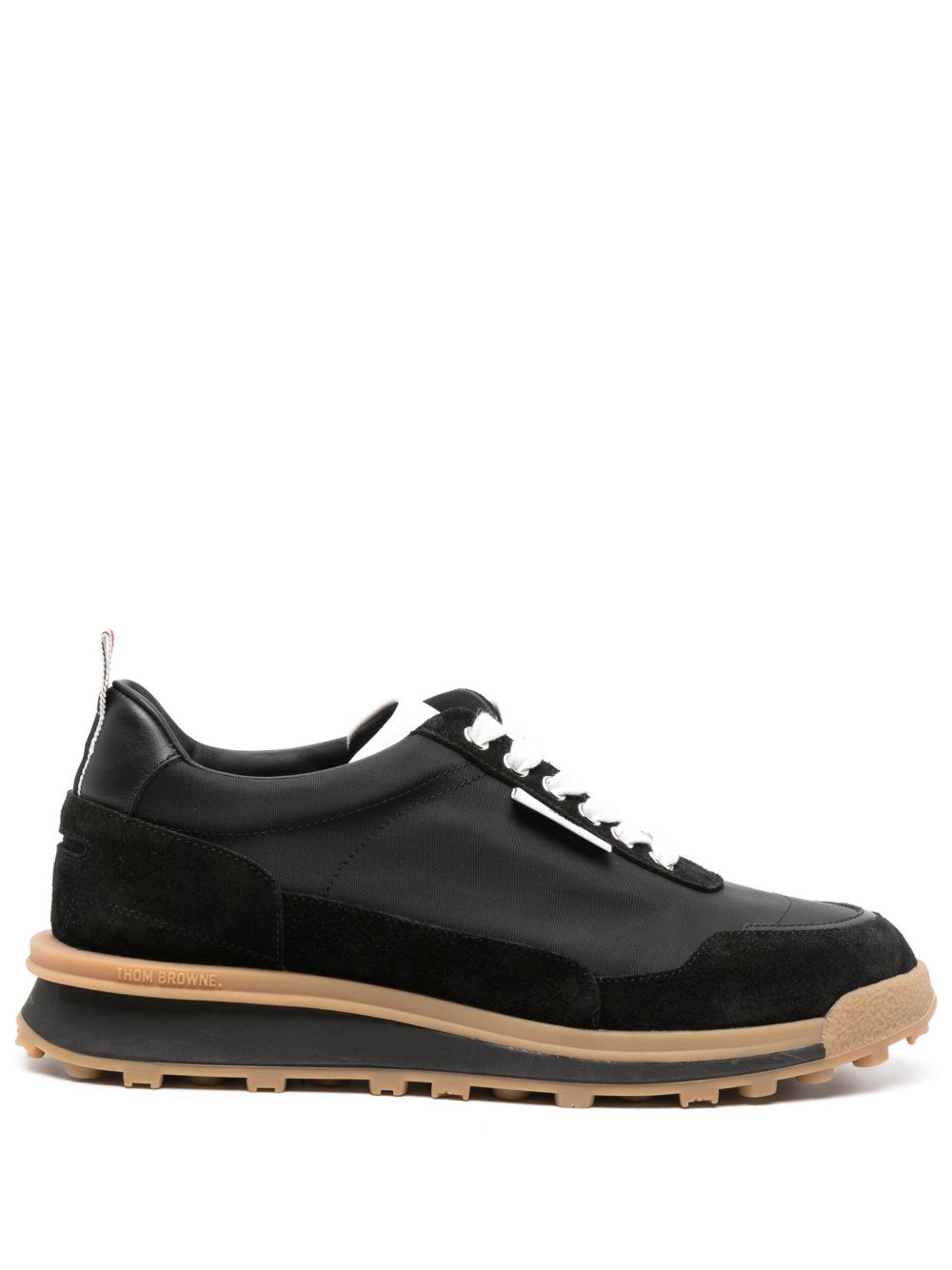 Thom Browne Alumni 绒面皮运动鞋 - 黑色