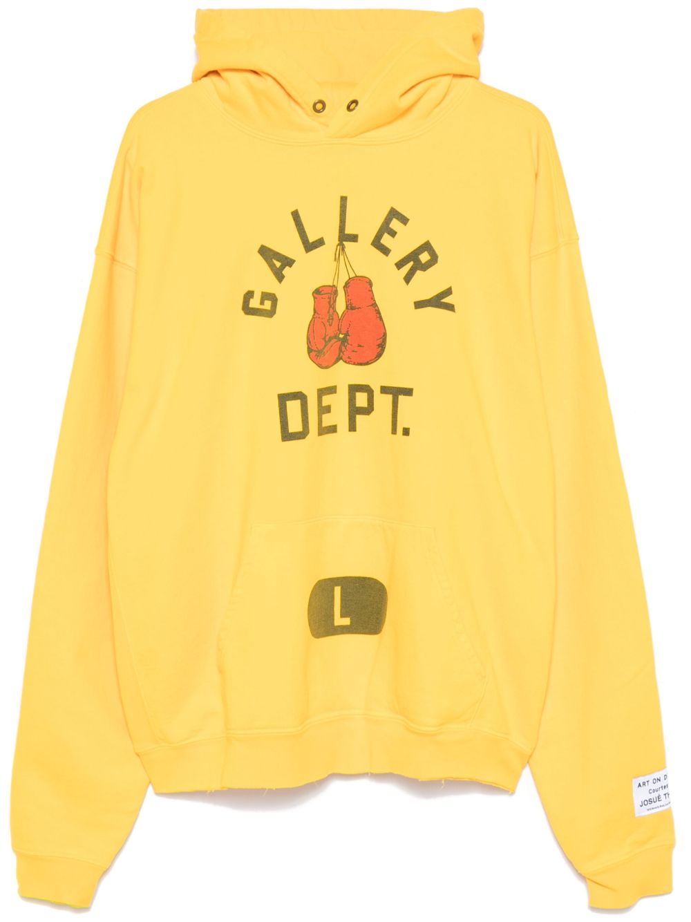 GALLERY DEPT. Boxing Merch 连帽衫 - 黄色