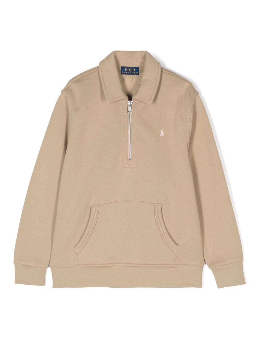 POLO RALPH LAUREN KIDS 拉链领卫衣 - 中性色