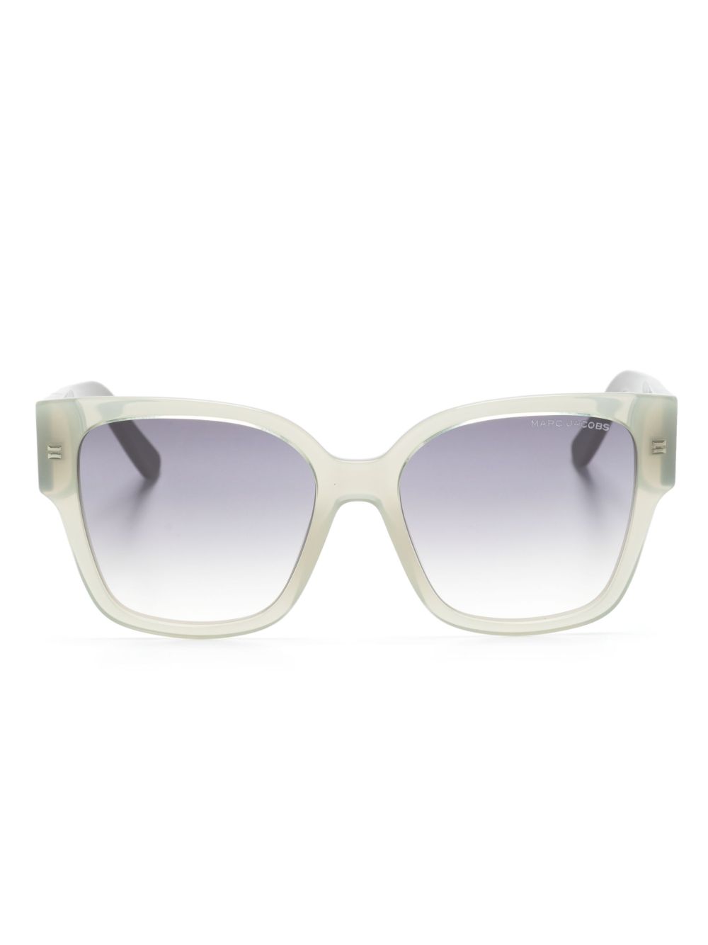 Marc Jacobs Eyewear 方框太阳眼镜 - 灰色