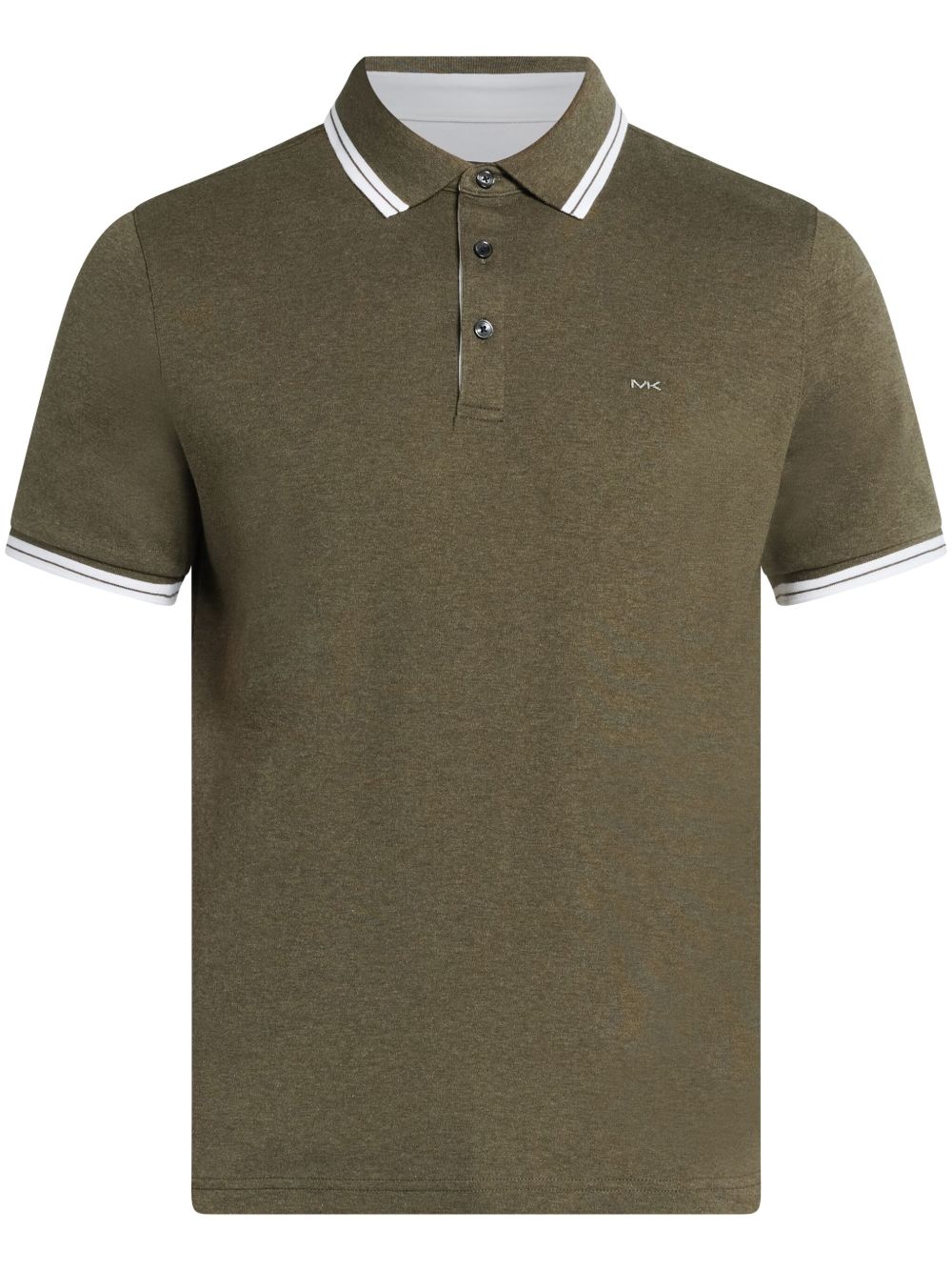 Michael Kors Greenwich 棉polo衫 - 绿色