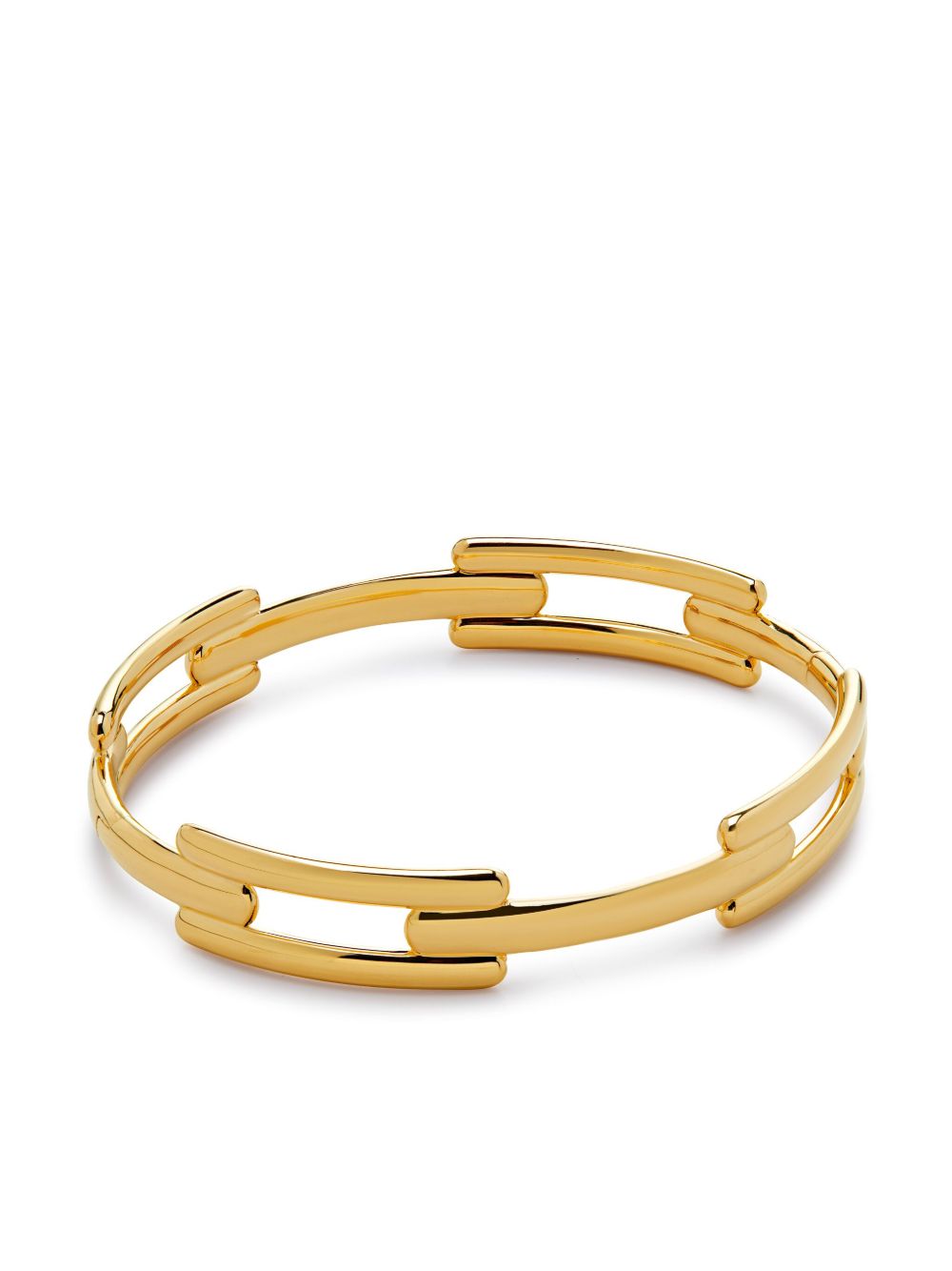 Monica Vinader Signature Link 手镯 - 金色