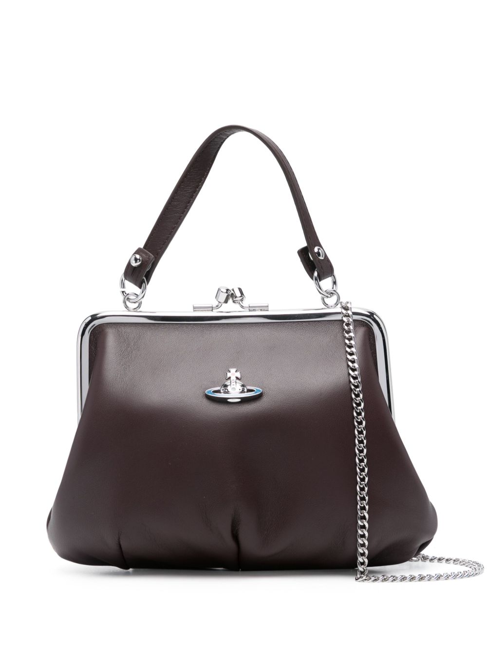 Vivienne Westwood Granny Frame 迷你包 - 褐色