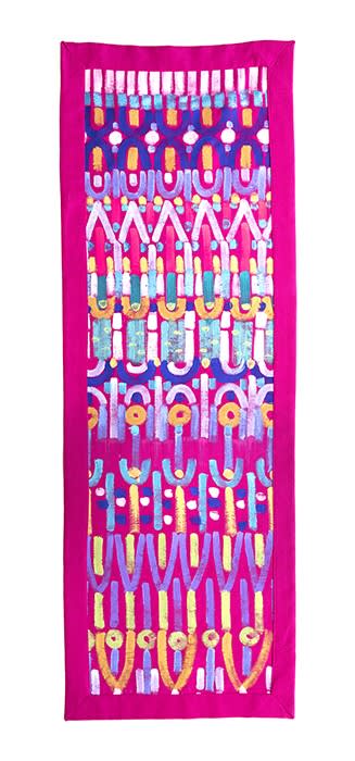 Le Botteghe su Gologone Tapestries Handpainted Colores 50x145 Cm