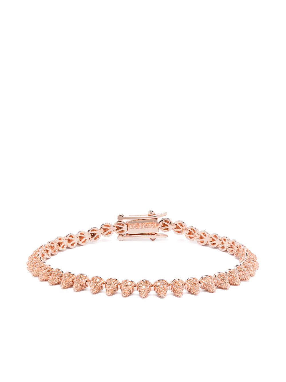 Eddie Borgo Pavé Cone Tennis 手链 - 粉色