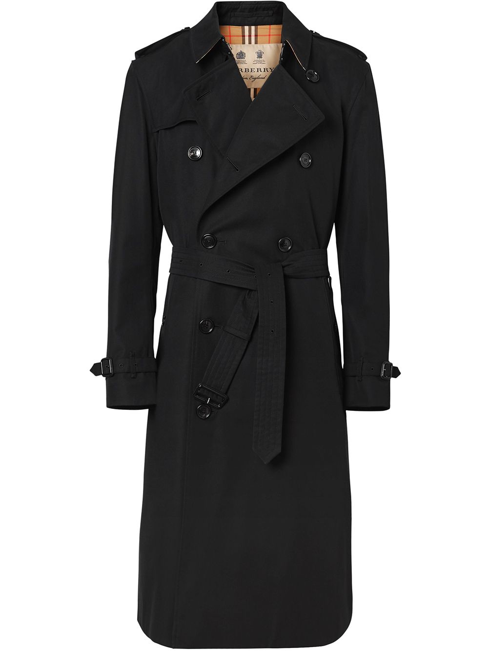 Burberry 博柏利 Kensington Heritage 风衣 - 黑色