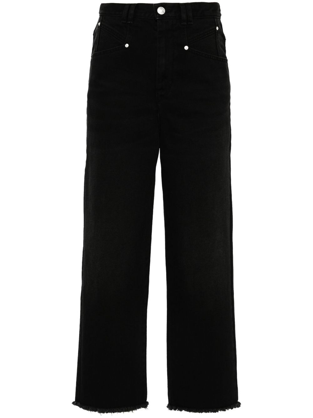 ISABEL MARANT Dilali 牛仔裤 - 黑色