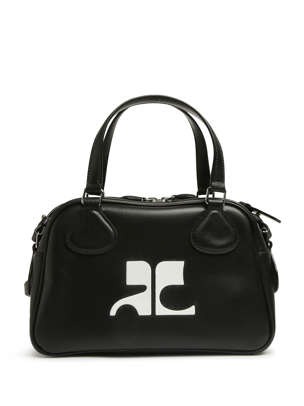 Courrèges Re-edition Bowling 手提包 - 黑色