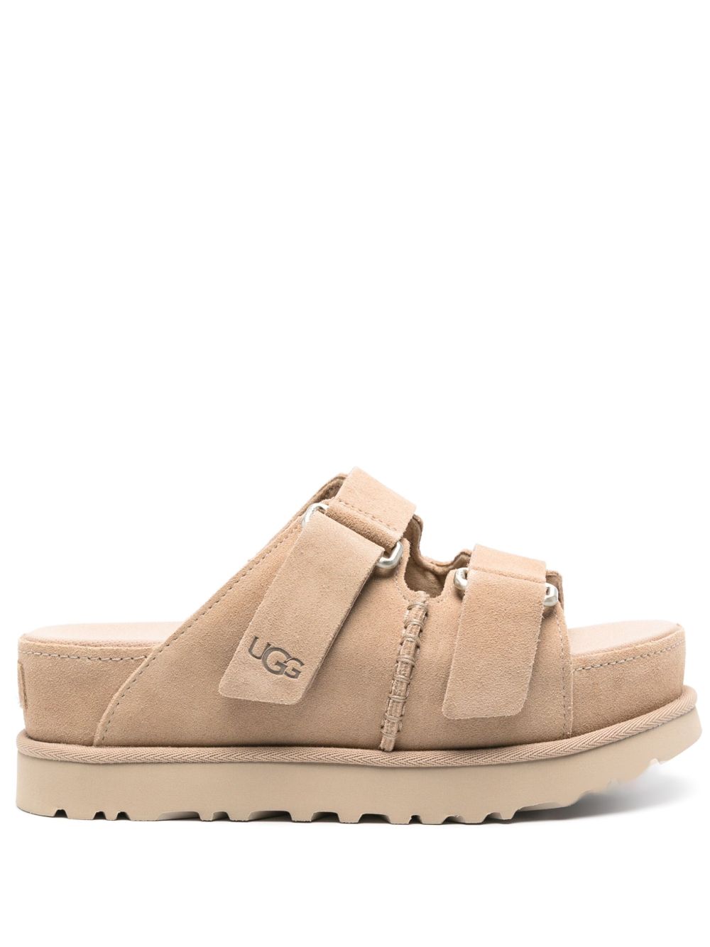UGG Goldenstar Hi 绒面皮拖鞋 - 中性色