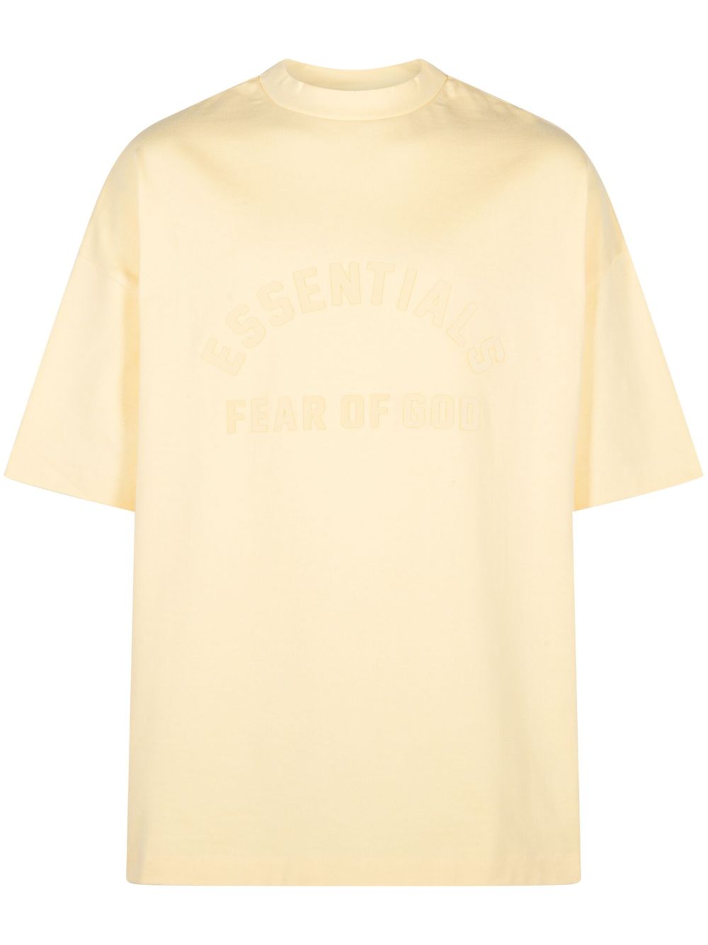FEAR OF GOD ESSENTIALS logo印花T恤 - 黄色