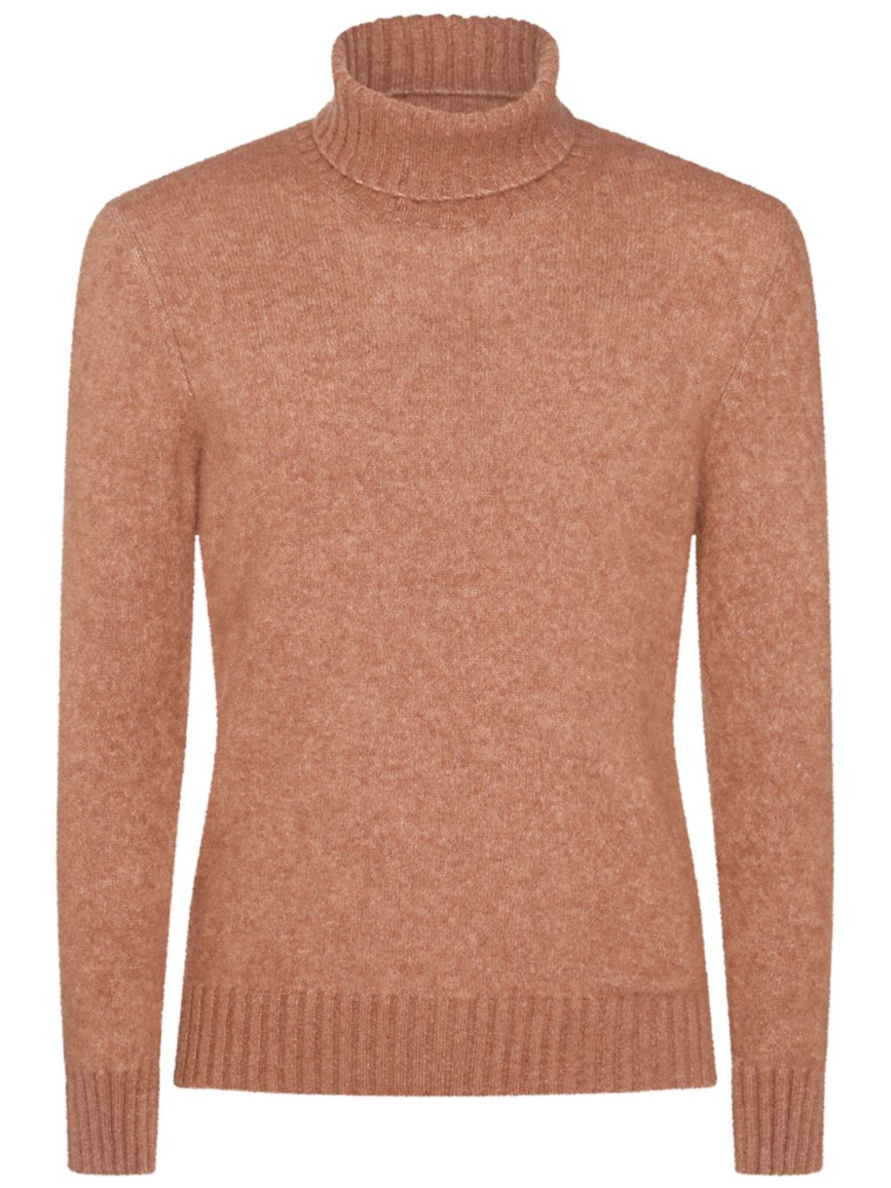 Piacenza Cashmere 初剪羊毛毛衣 - 褐色