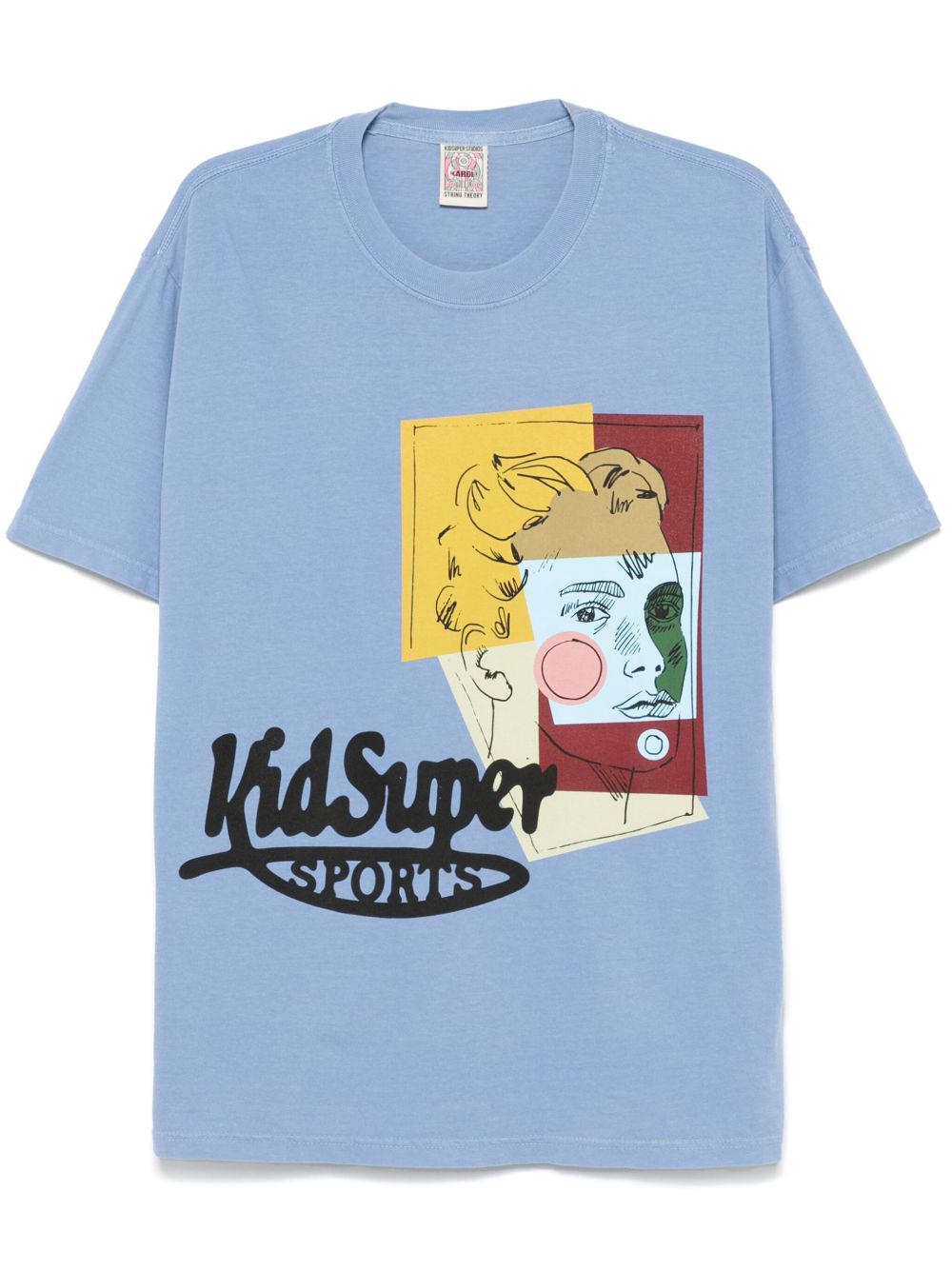KidSuper 图案印花T恤 - 蓝色