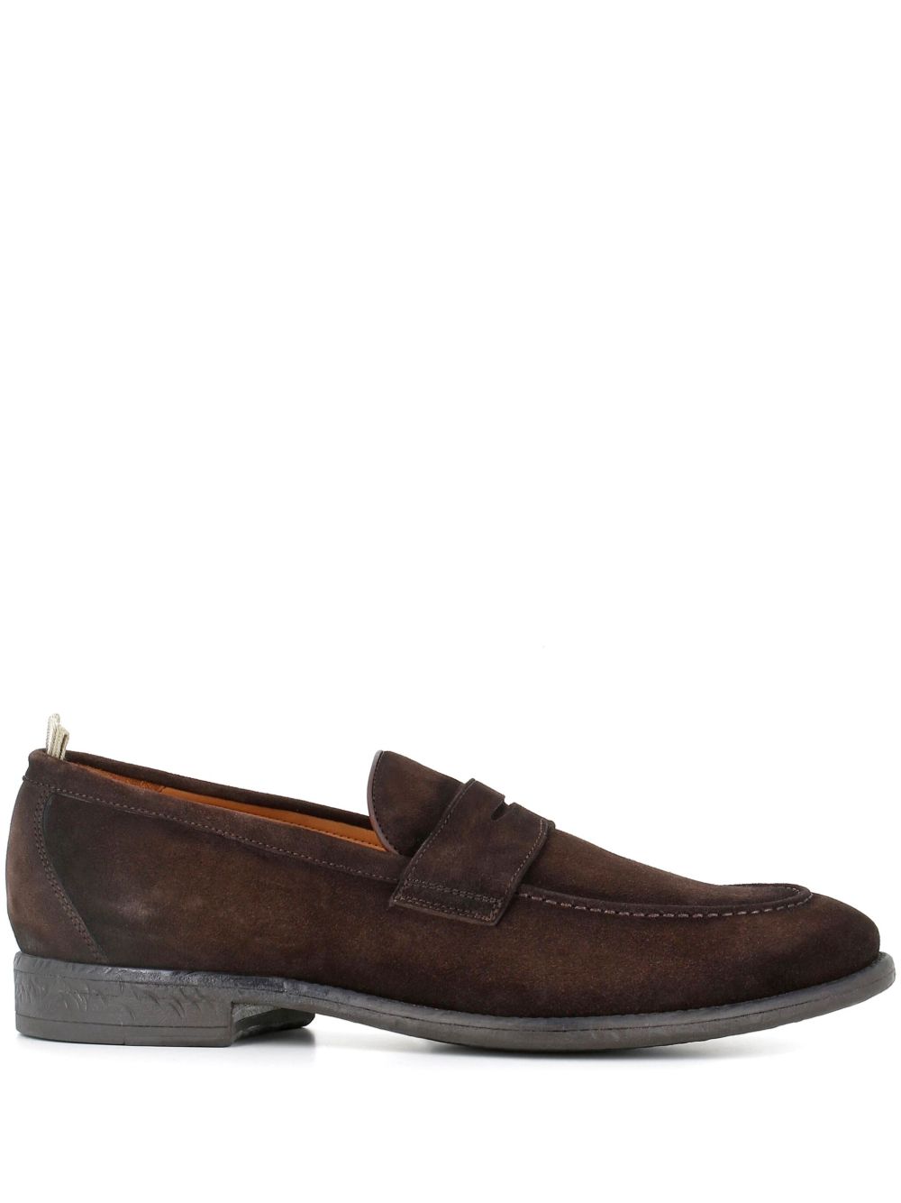 Officine Creative suede loafers - 褐色
