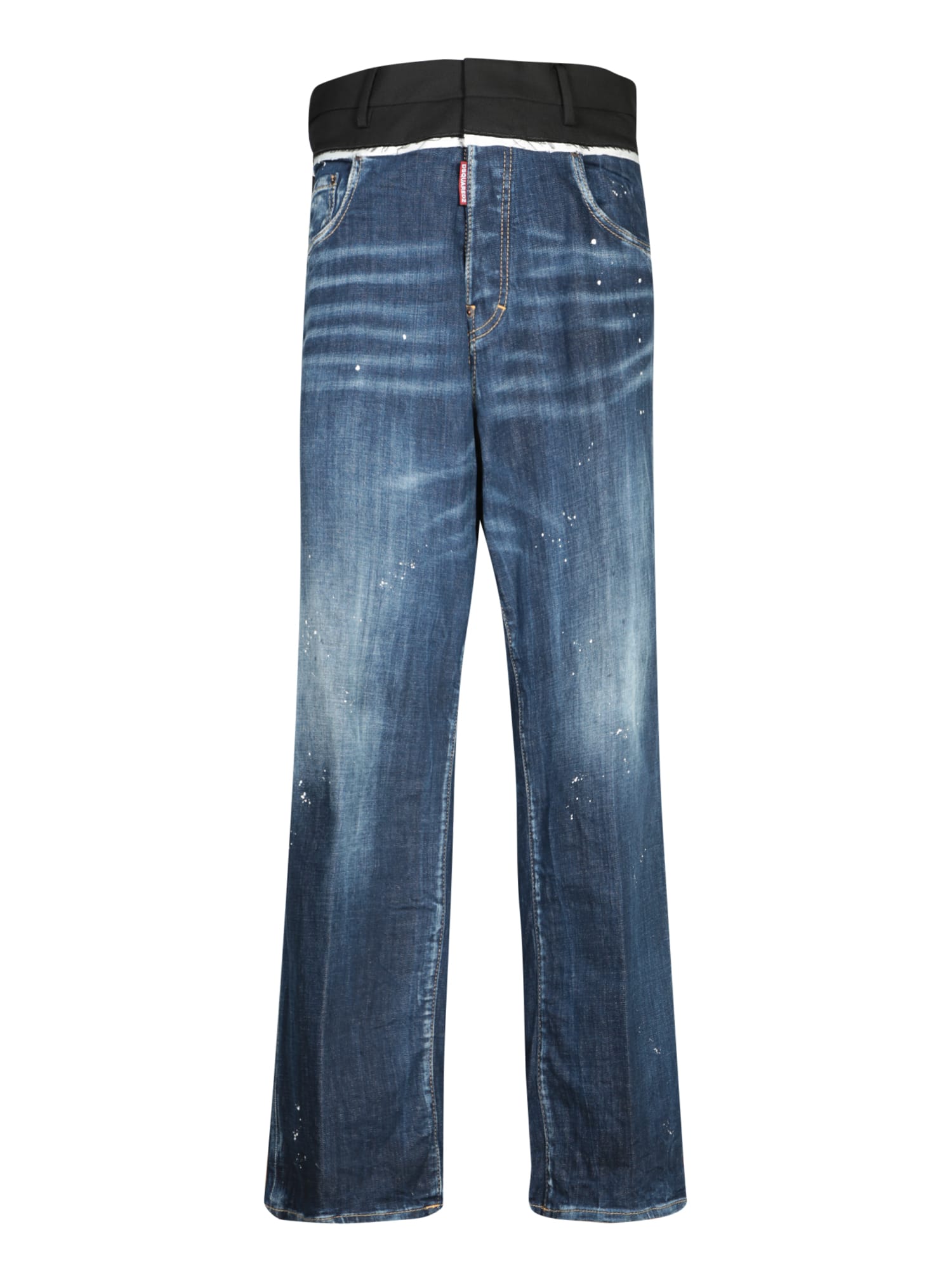 Dsquared2 剪边牛仔裤