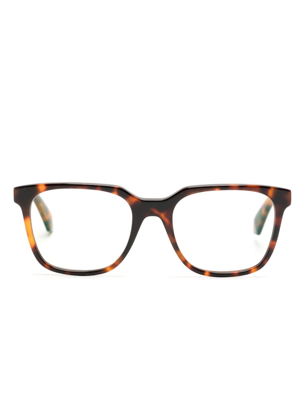 Off-White Eyewear Style 38 方框眼镜 - 褐色