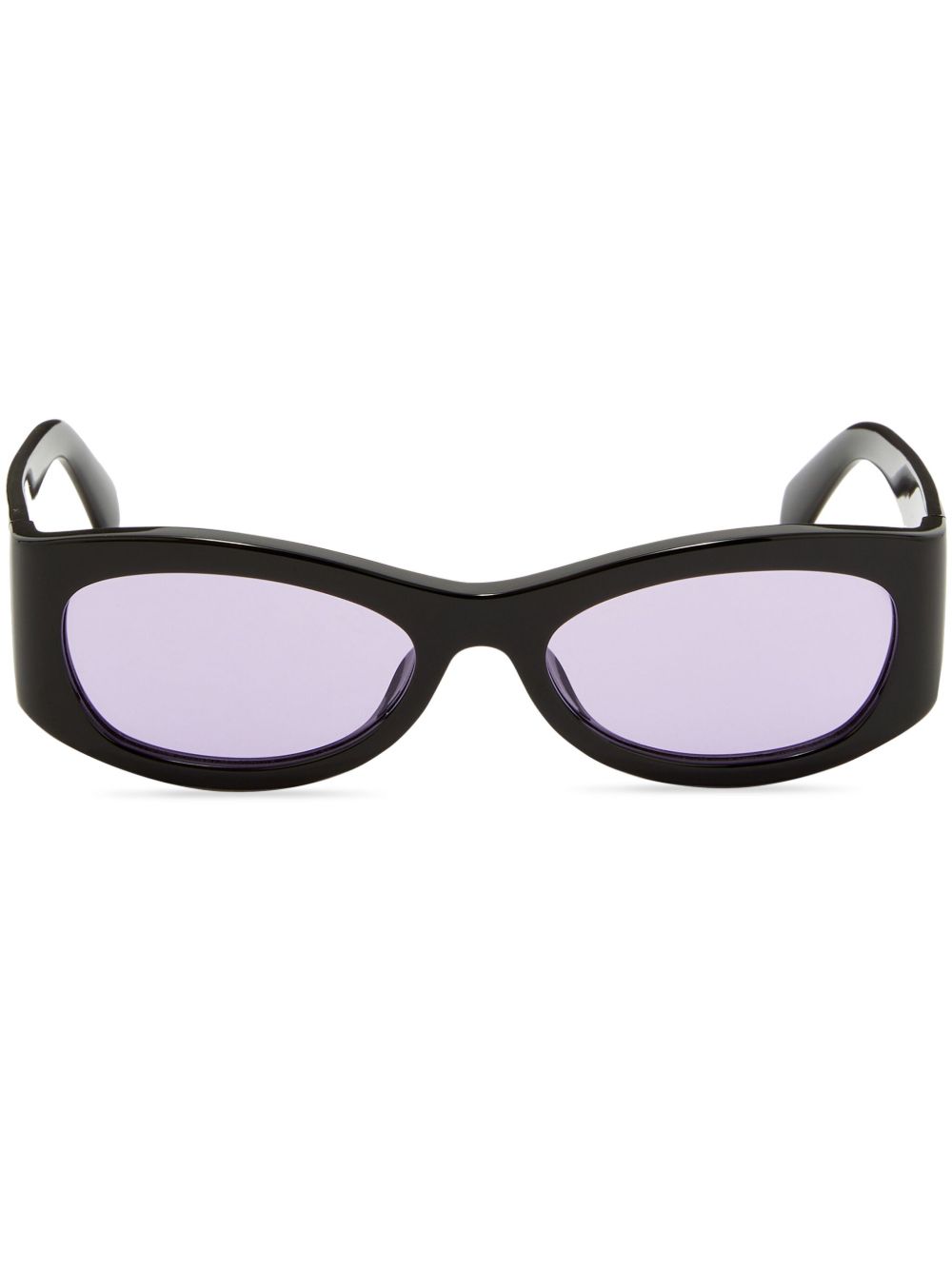Ambush Eyewear Bernie 长方形镜框太阳眼镜 - 黑色