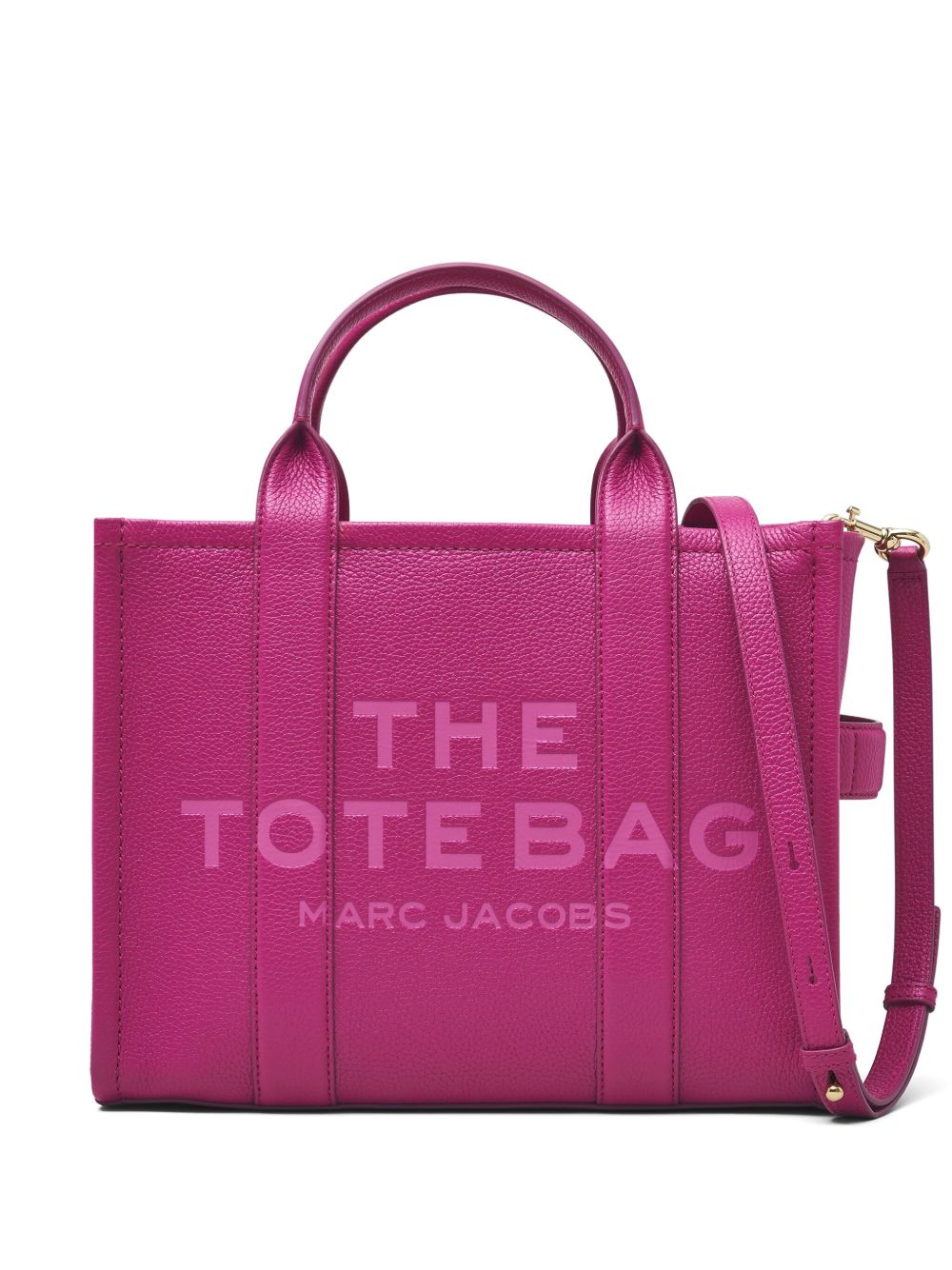 Marc Jacobs The Medium 皮质手提包 - 粉色