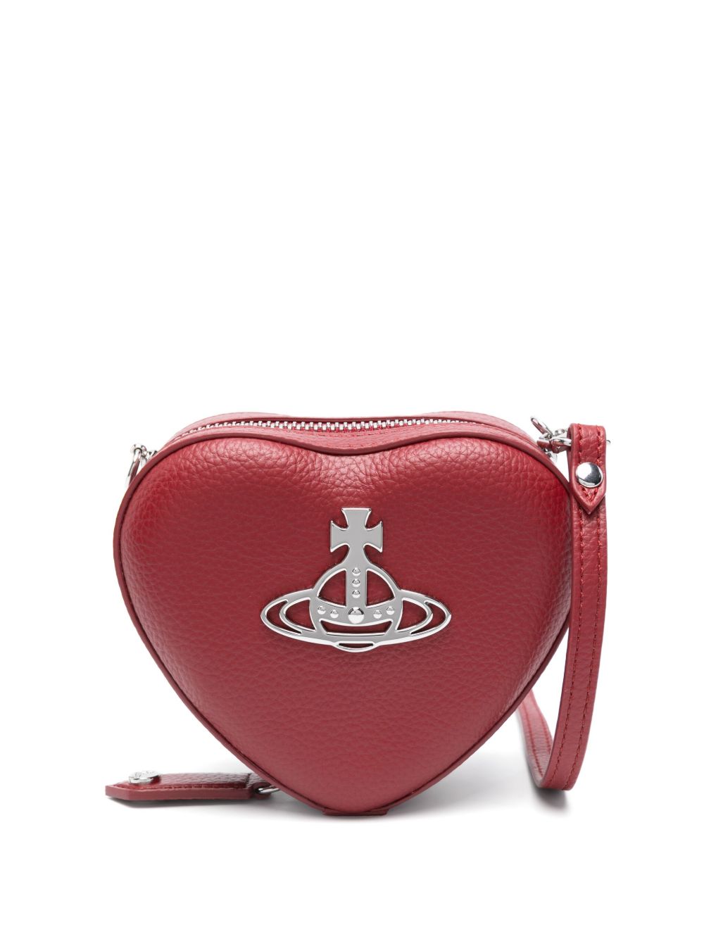Vivienne Westwood Heart 斜挎包 - 红色