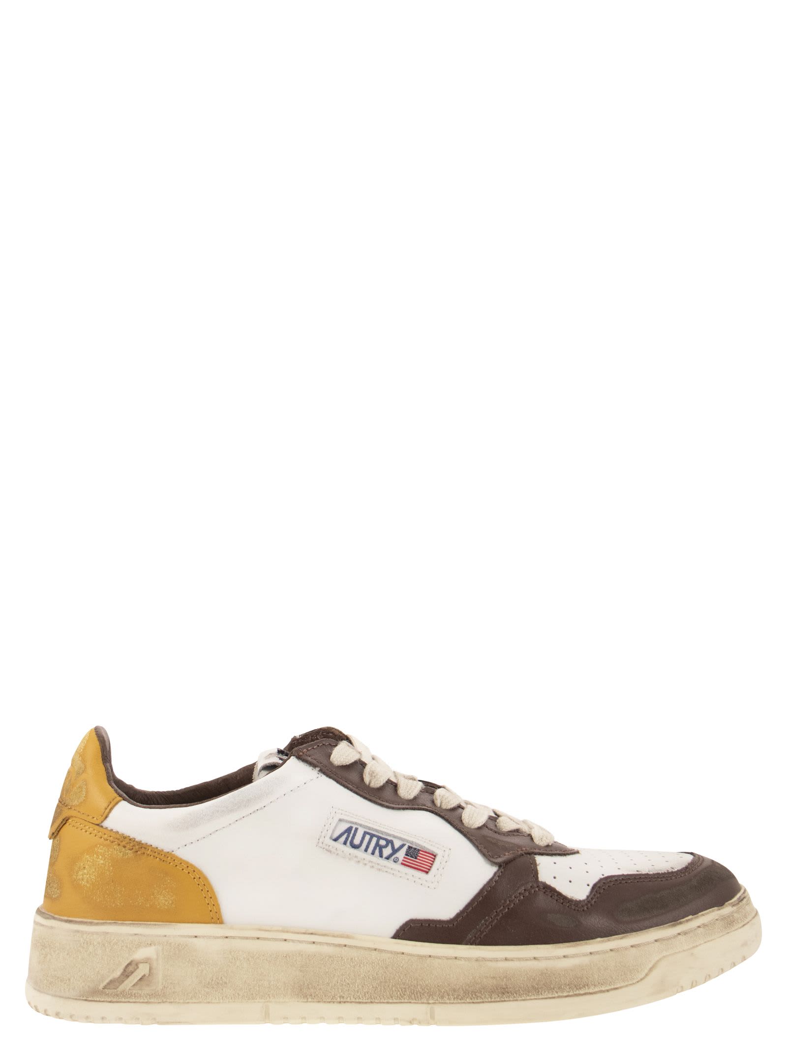Autry Sneakers In Super Vintage Leather