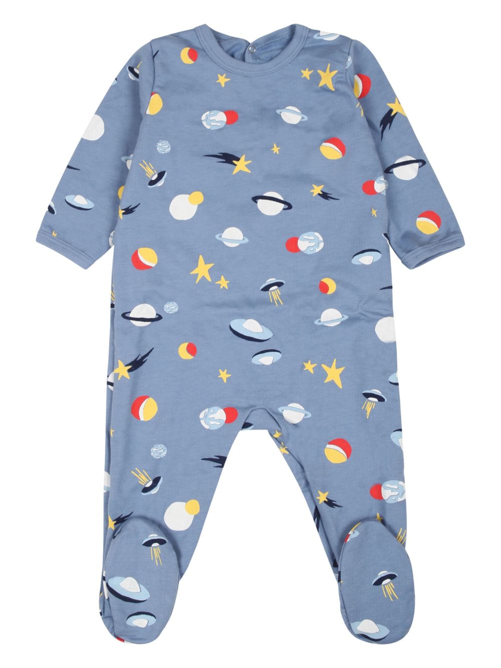Petit Bateau 太空印花睡衣套装 - 蓝色