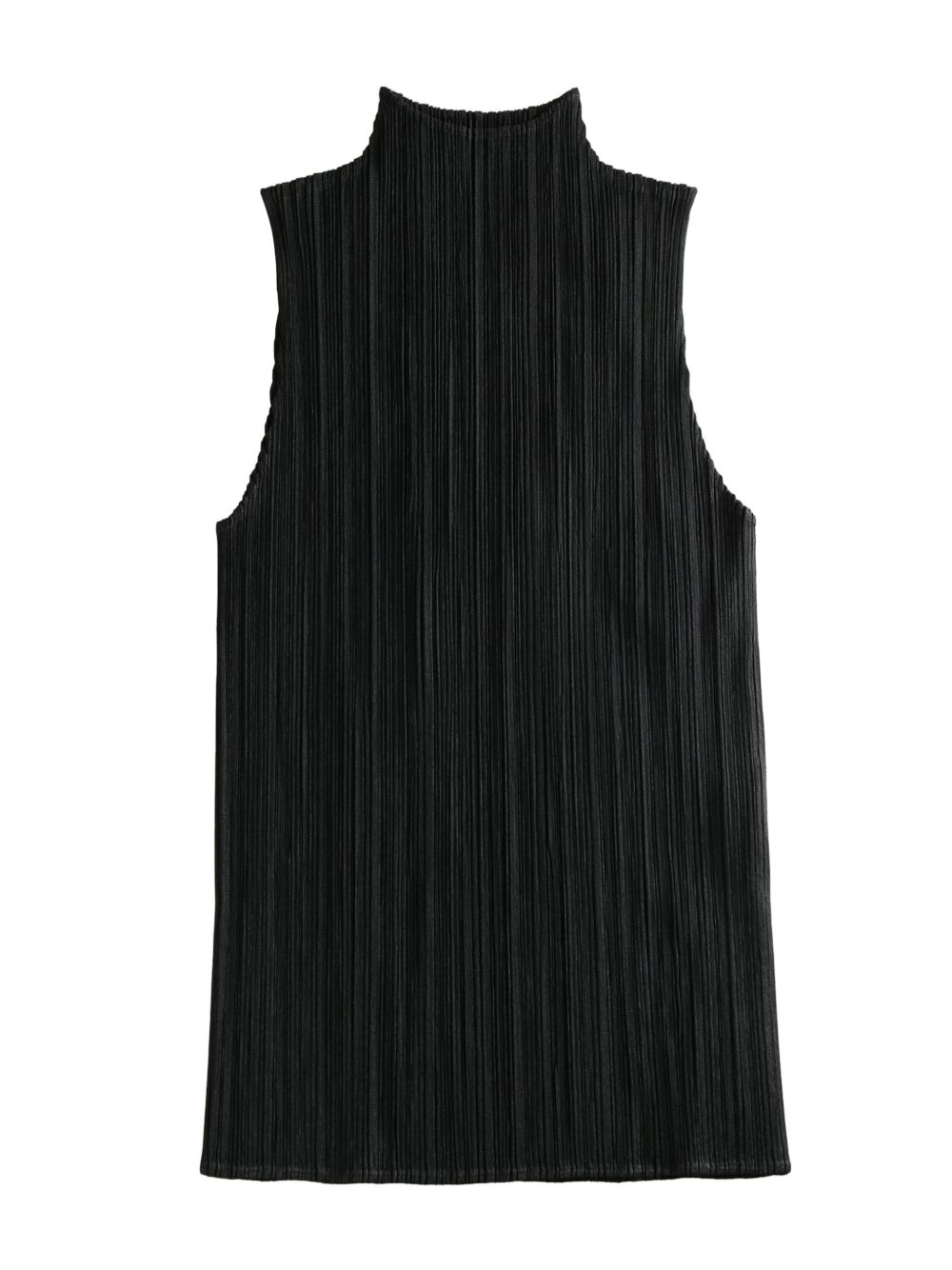 Pleats Please Issey Miyake pleated blouse - 黑色