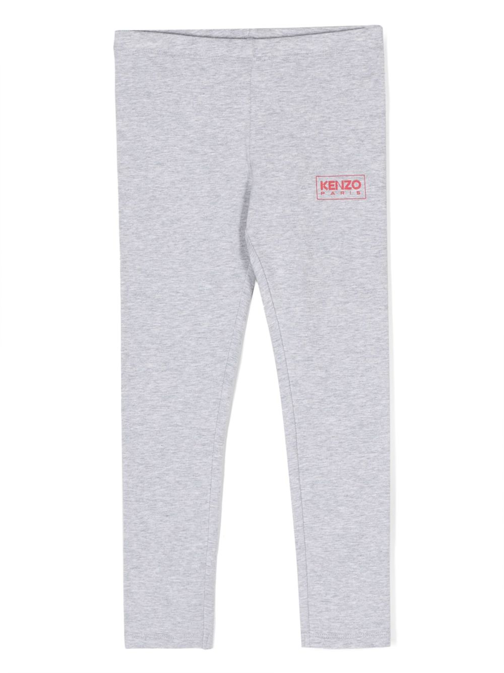 Kenzo Kids logo印花打底裤 - 灰色