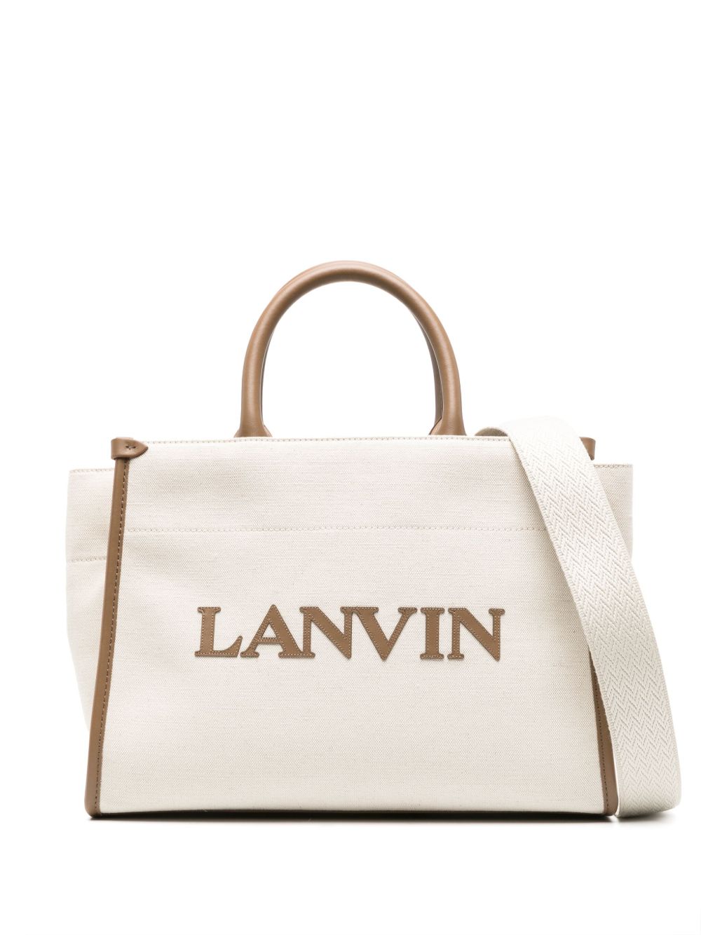 Lanvin In&Out 小号手提包 - 中性色