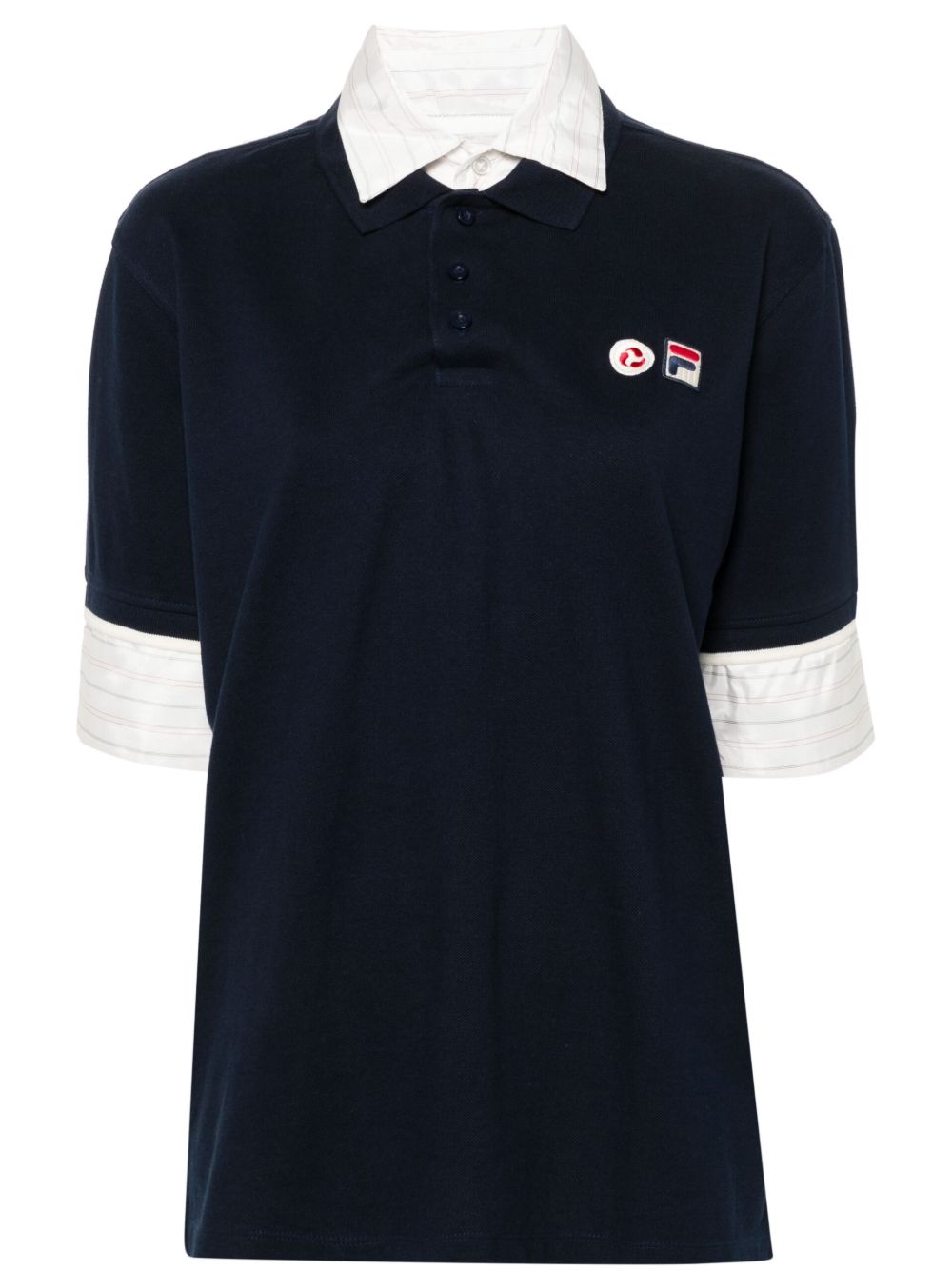 BETTTER x Fila Double polo衫 - 蓝色