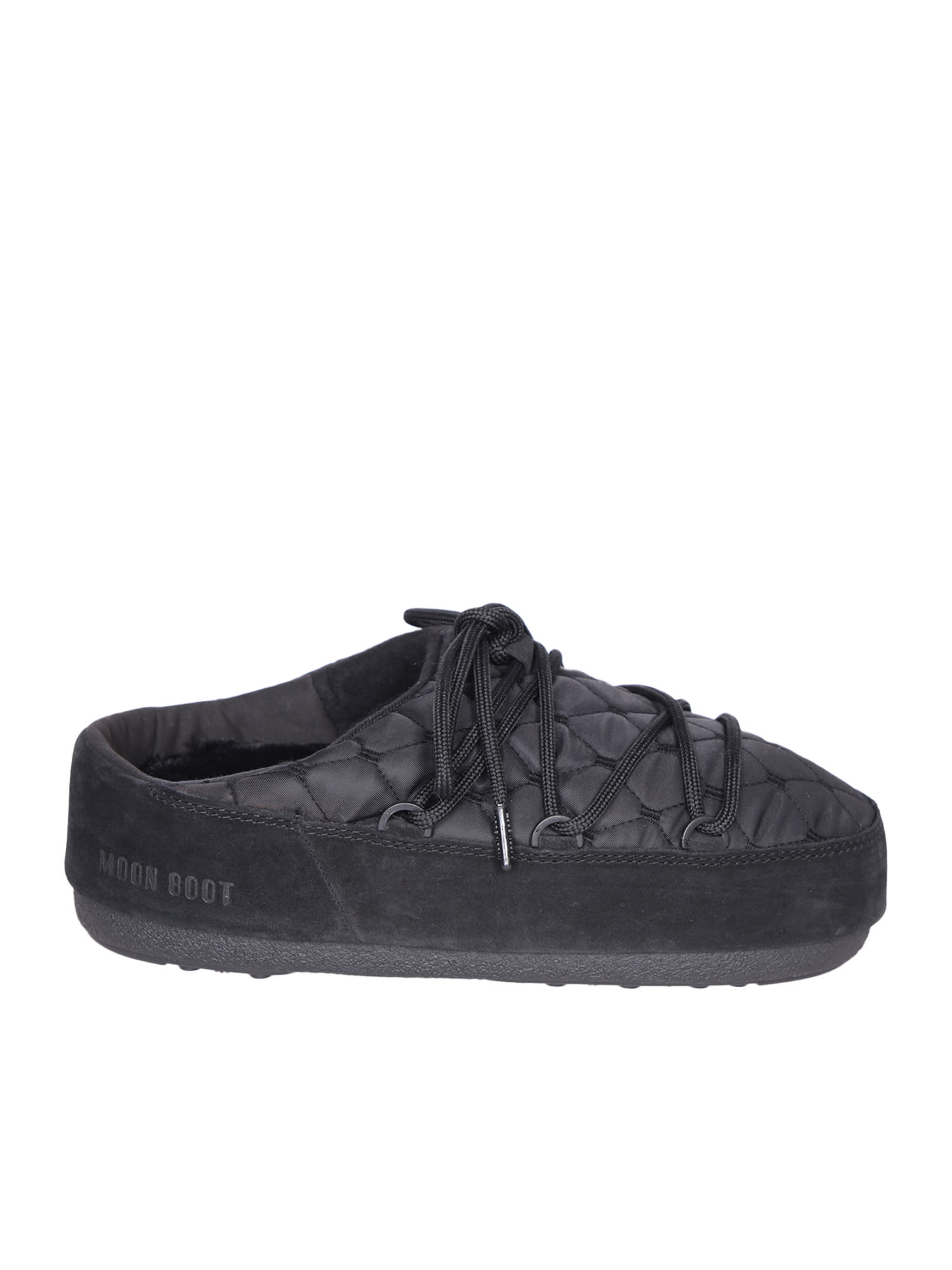 Moon Boot 穆勒鞋 绗缝棕色