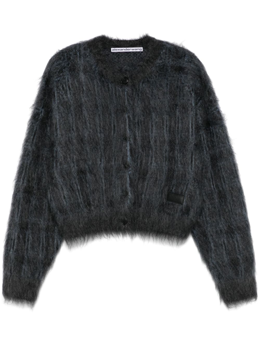 Alexander Wang 格纹提花毛衣 - 黑色