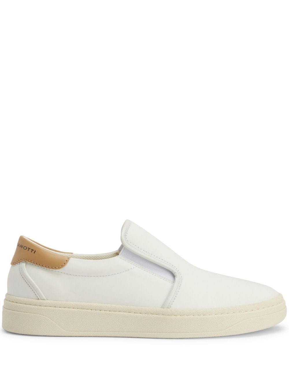 Giuseppe Zanotti Gz94 套穿式光滑皮质运动鞋 - 中性色