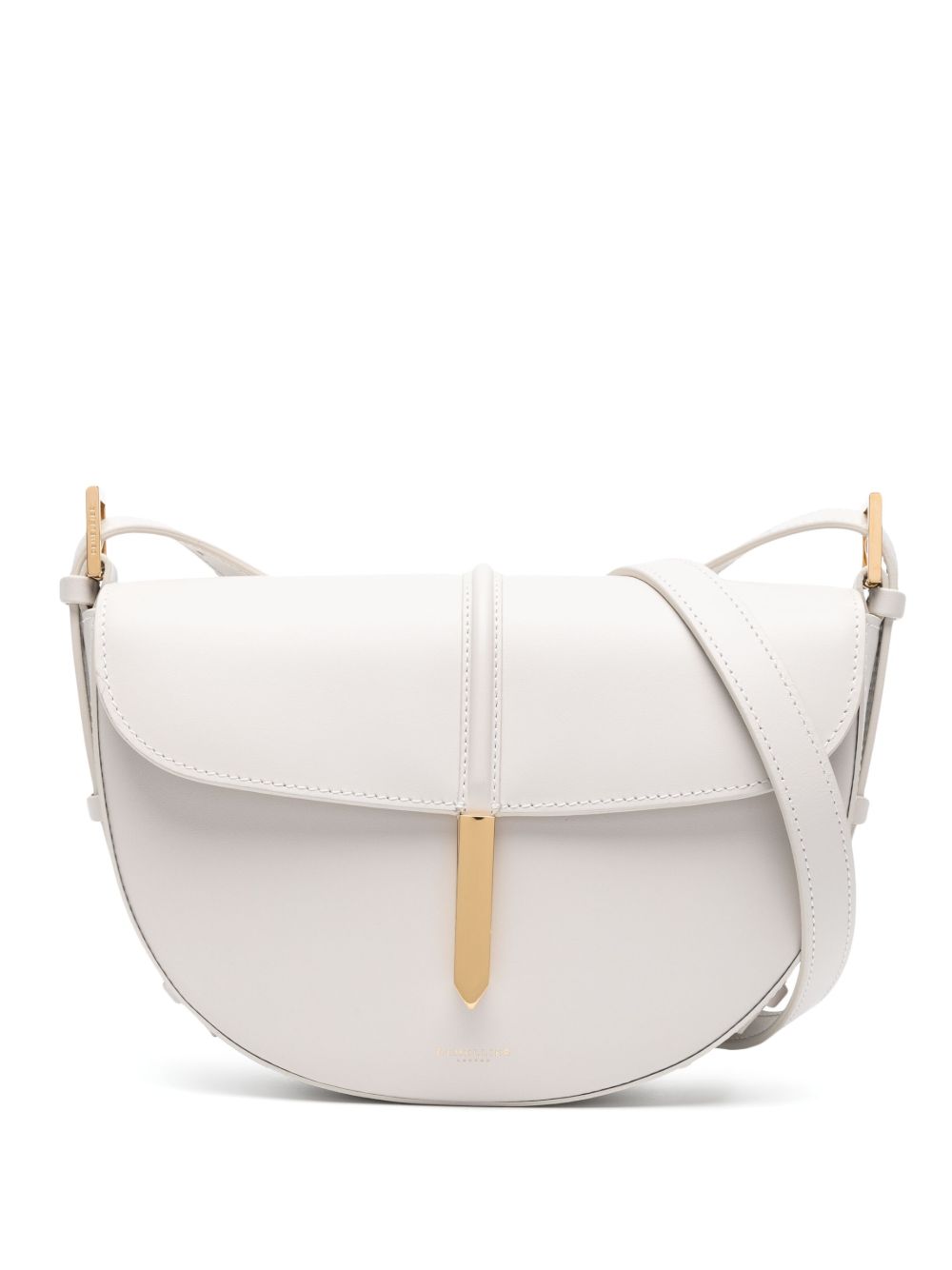 DeMellier Tokyo Saddle 皮质斜挎包 - 白色