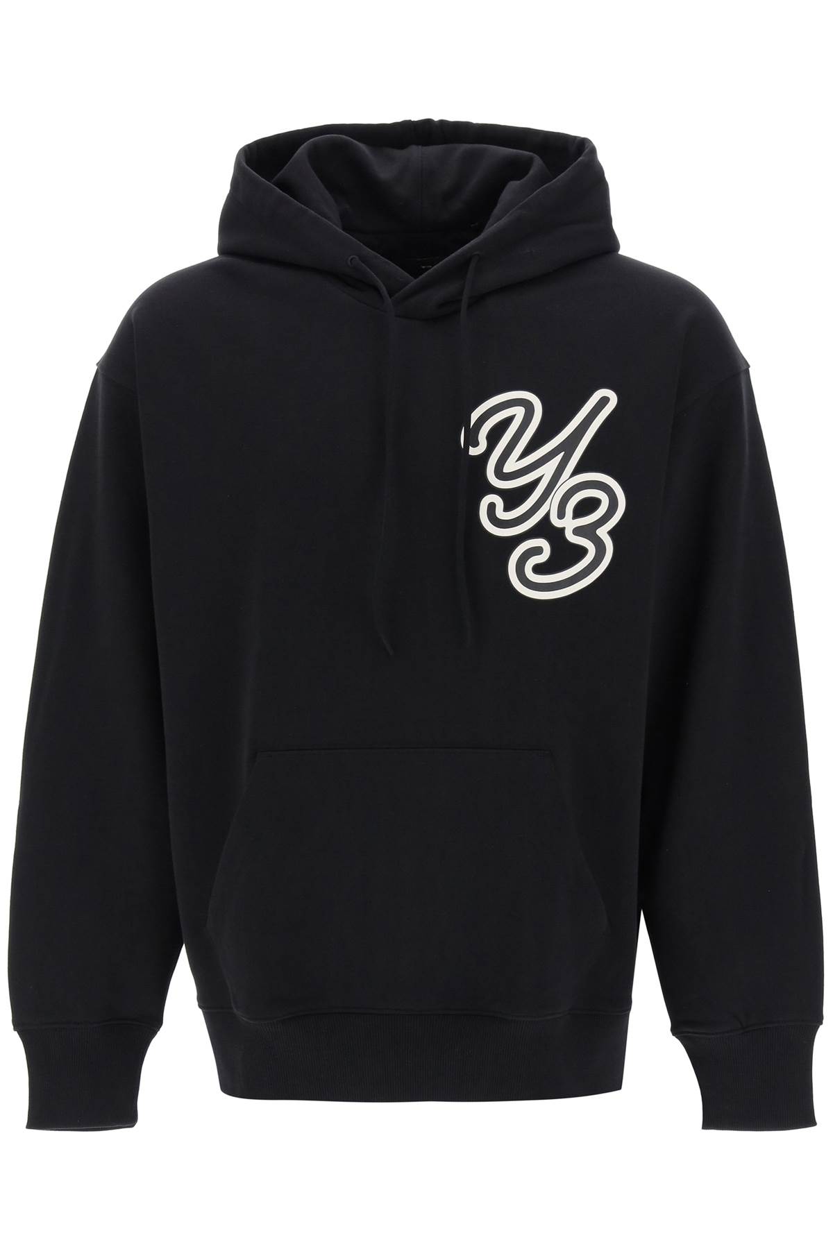 Y-3徽标连帽衫