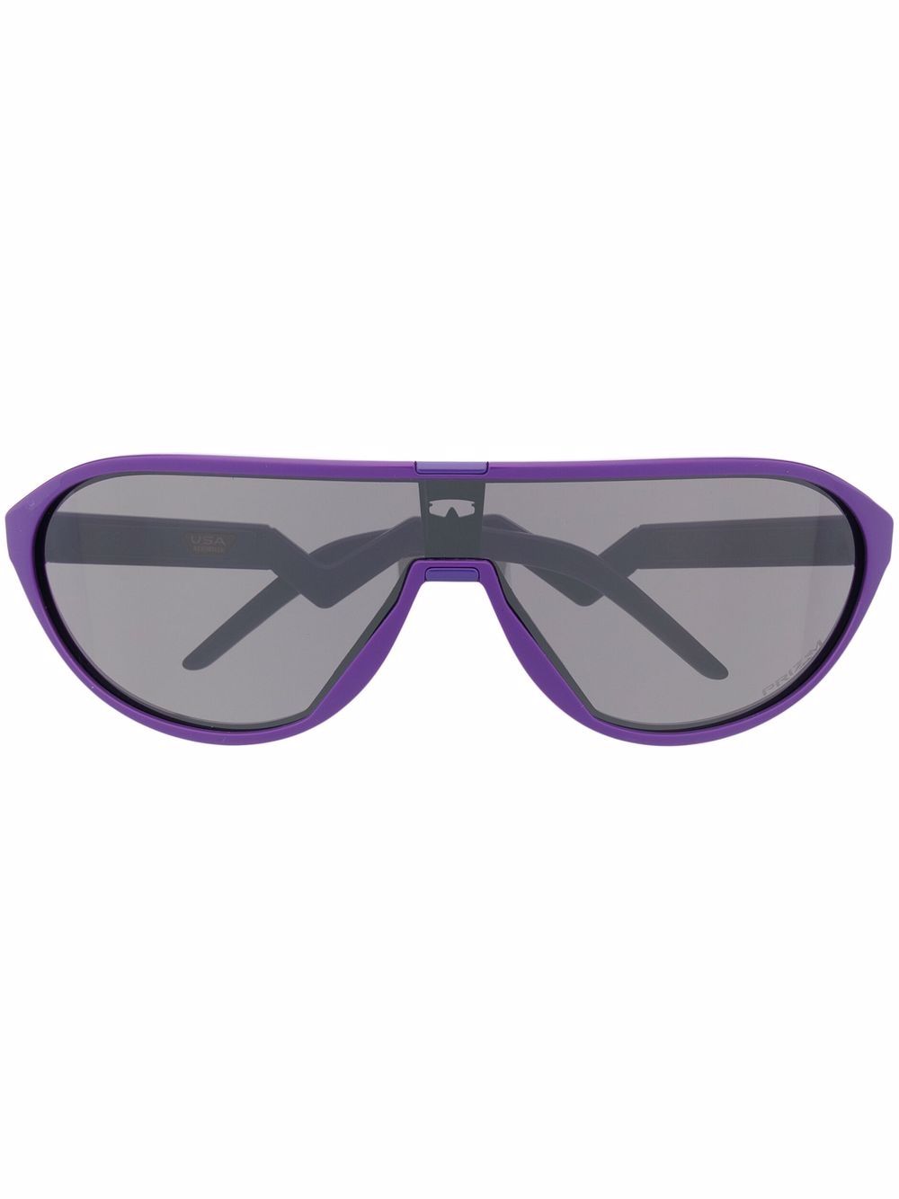 Oakley 护目镜框飞行员太阳眼镜 - 紫色