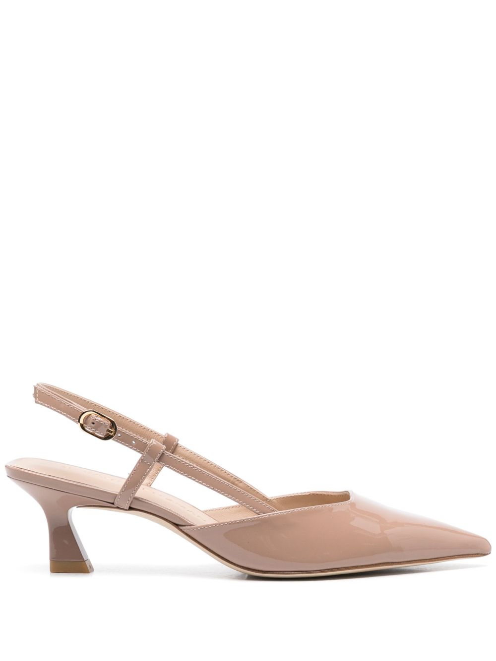 Stuart Weitzman Vinnie 低跟鞋（5厘米） - 中性色