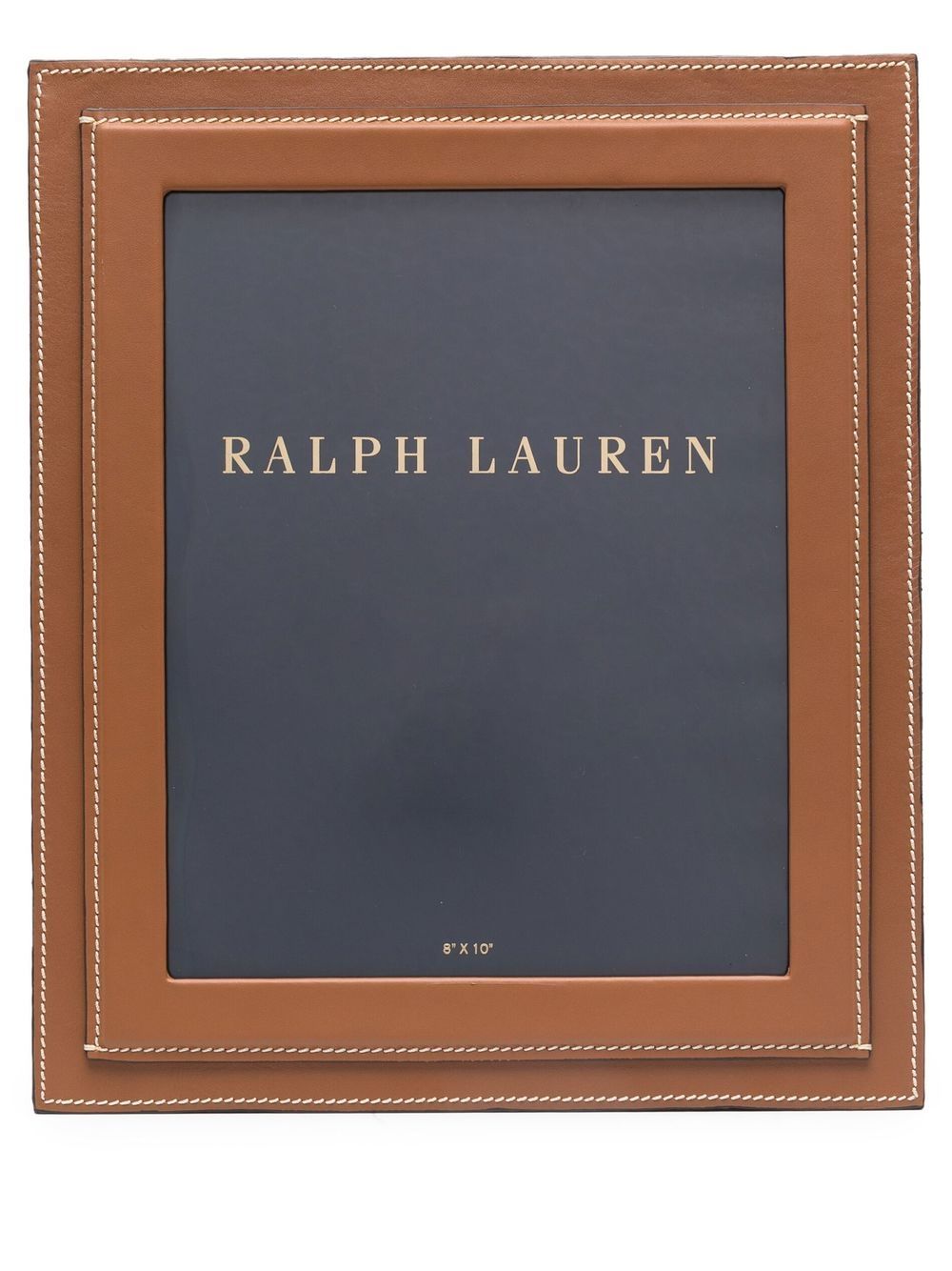 Ralph Lauren Home Brennan 皮质相框（8厘米x 10厘米） - 褐色