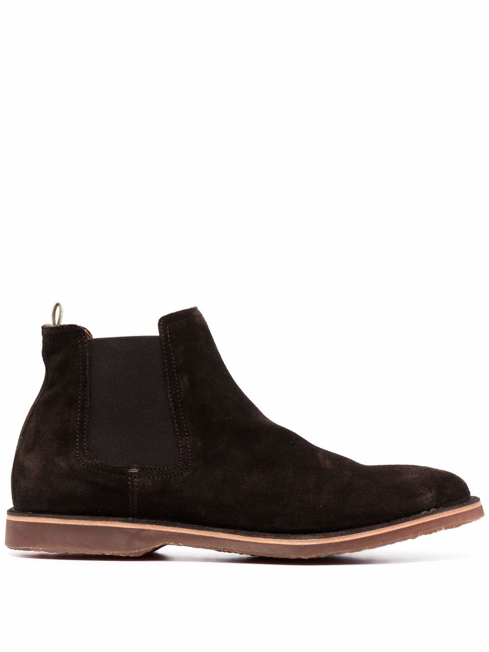 Officine Creative Kent 005 绒面皮及踝靴 - 褐色