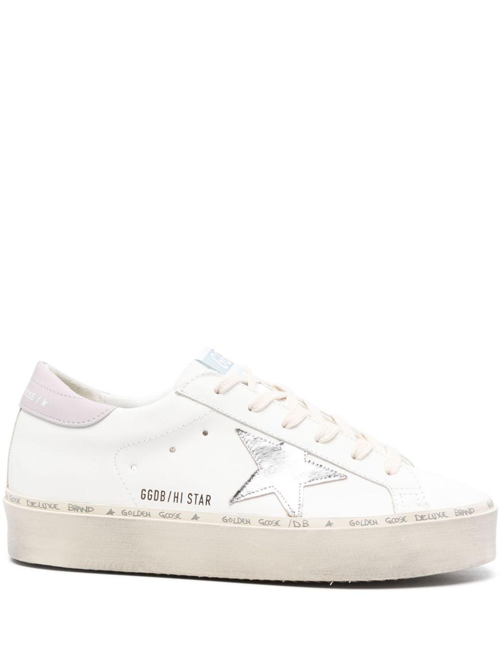 Golden Goose Hi Star 运动鞋 - 白色