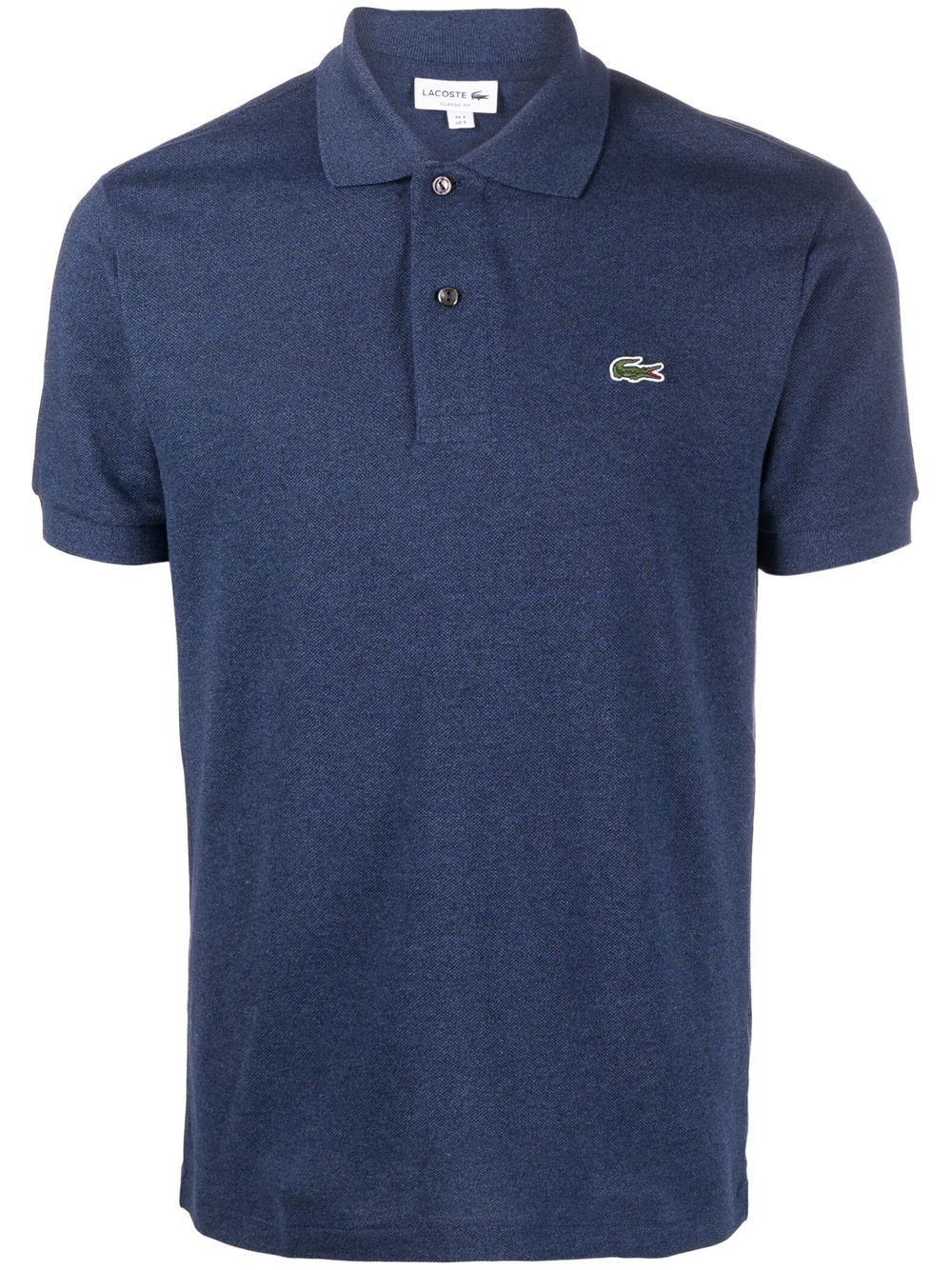 Lacoste 标贴短袖polo衫 - 蓝色