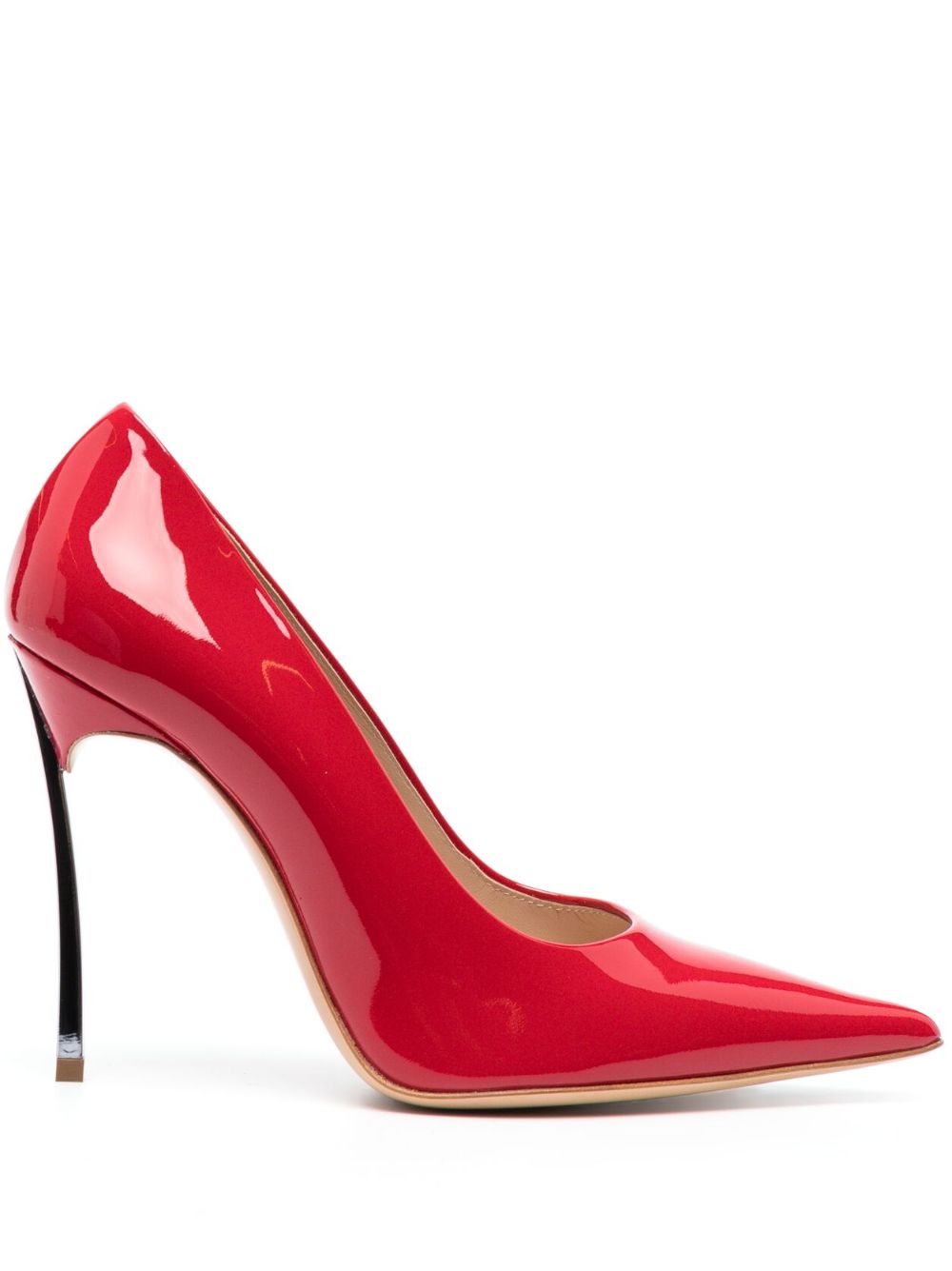 Casadei Superblade 尖头高跟鞋 - 红色